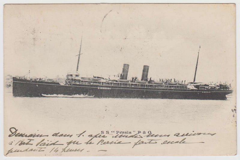 Egypt 1911 — Maritime Mail