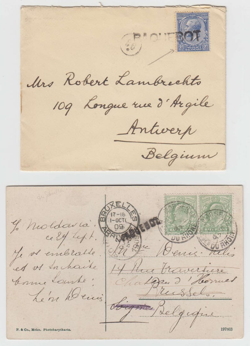 Great Britain 1905 — Maritime mail