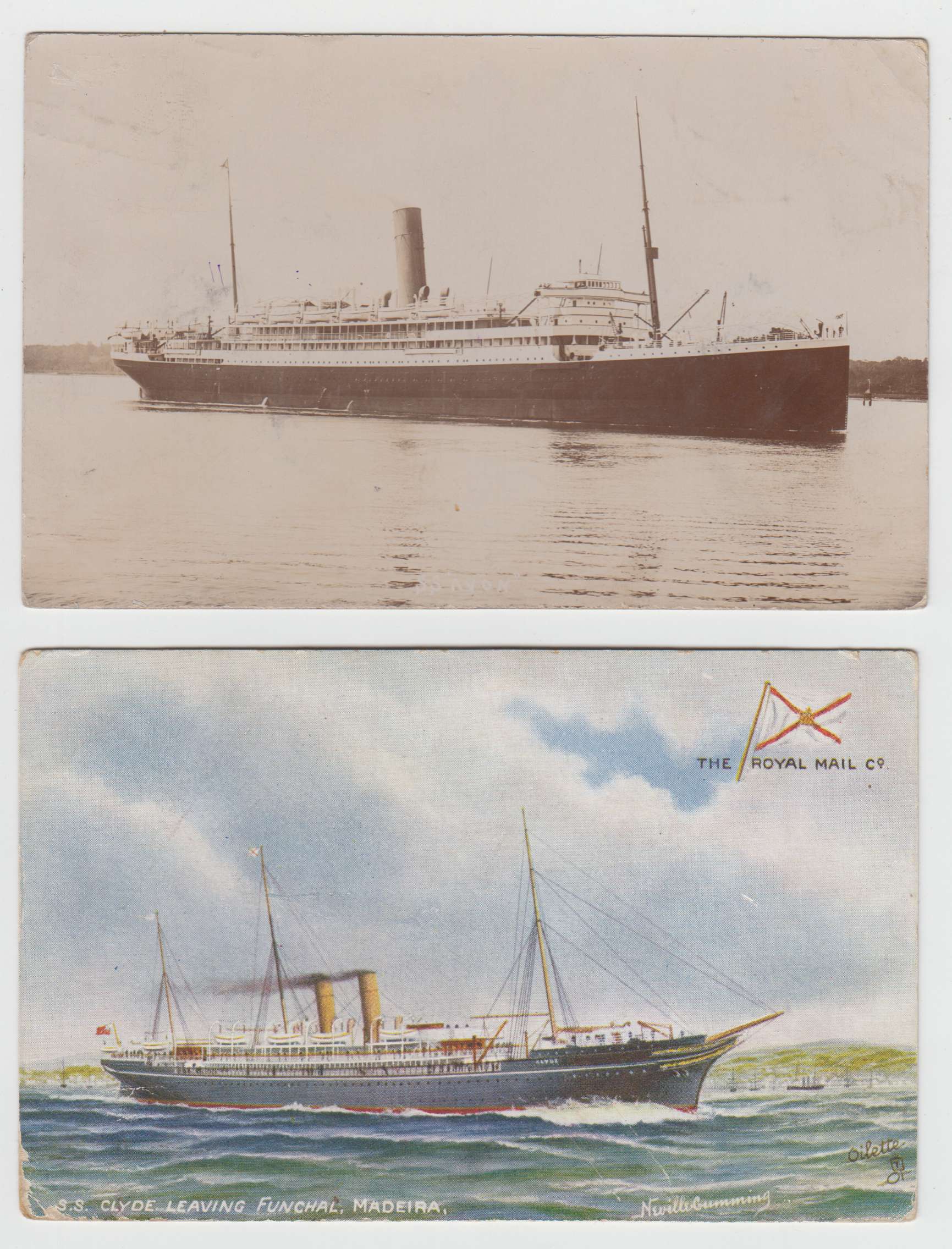 Great Britain 1907 — Maritime Mail