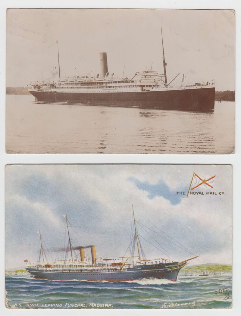Great Britain 1907 — Maritime Mail