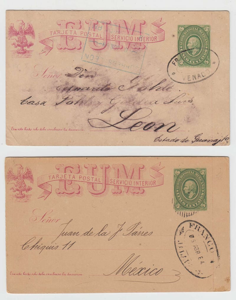 Mexico 1884 — Hidalgo