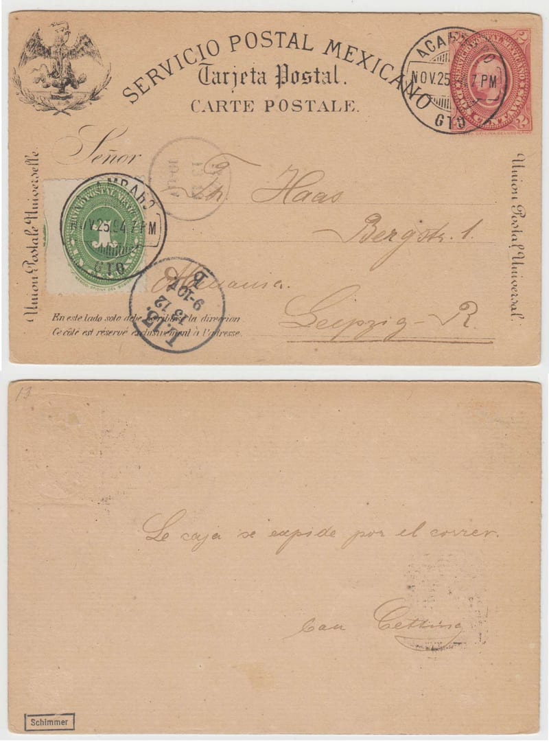 Mexico 1894 — Hidalgo