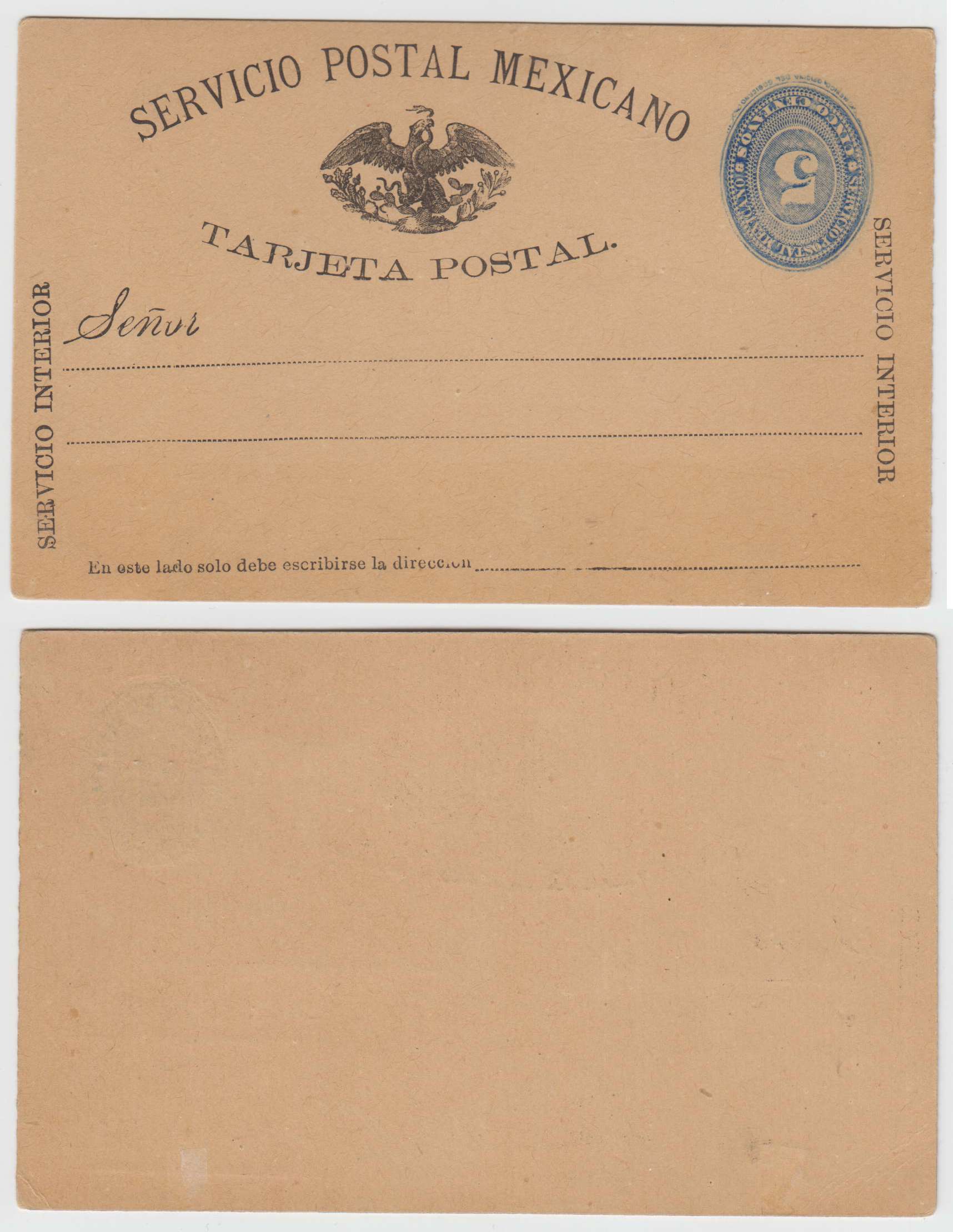 Mexico 1888 — Numerals