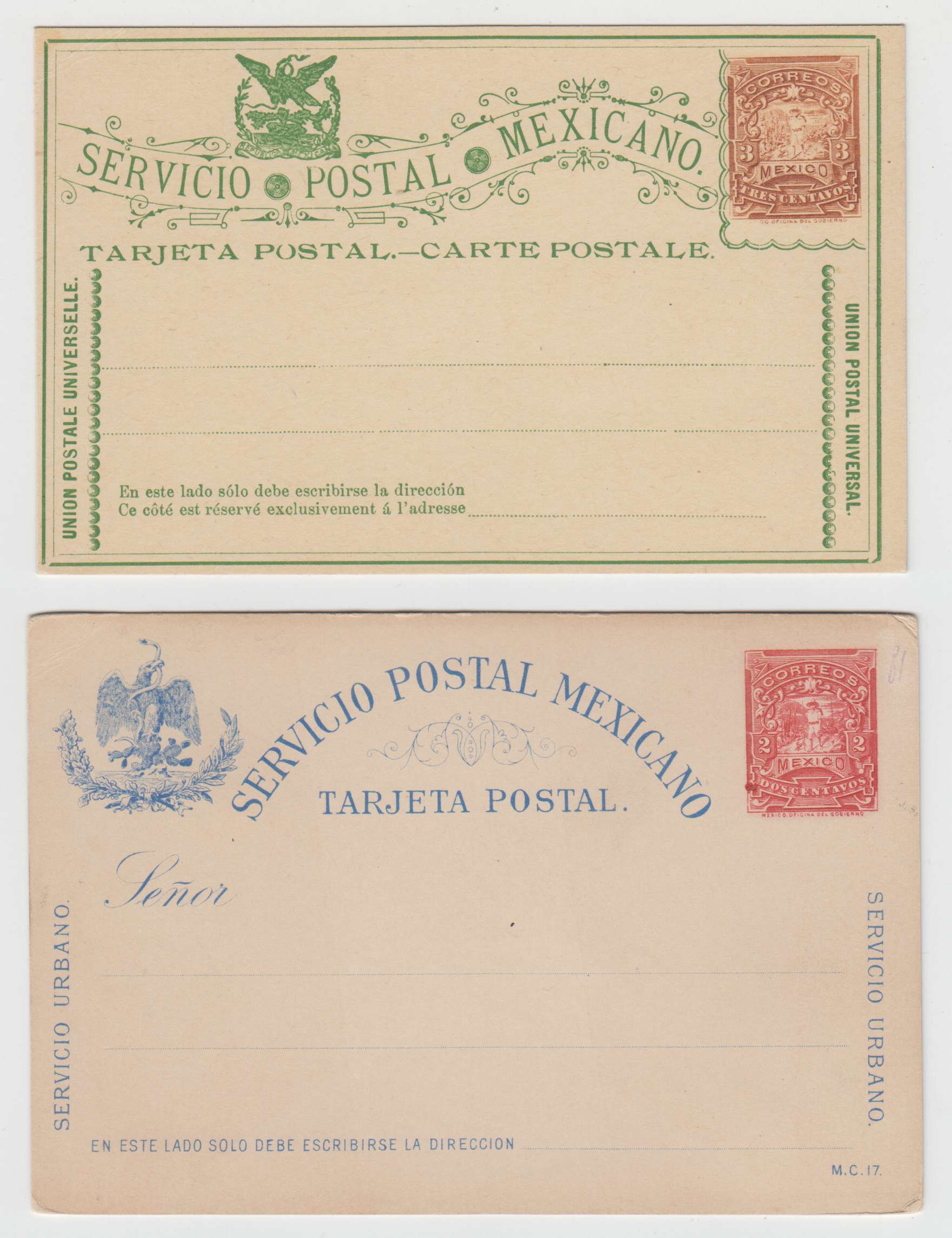 Mexico 1896 — Mepsi pc81, 84, 99 & 100
