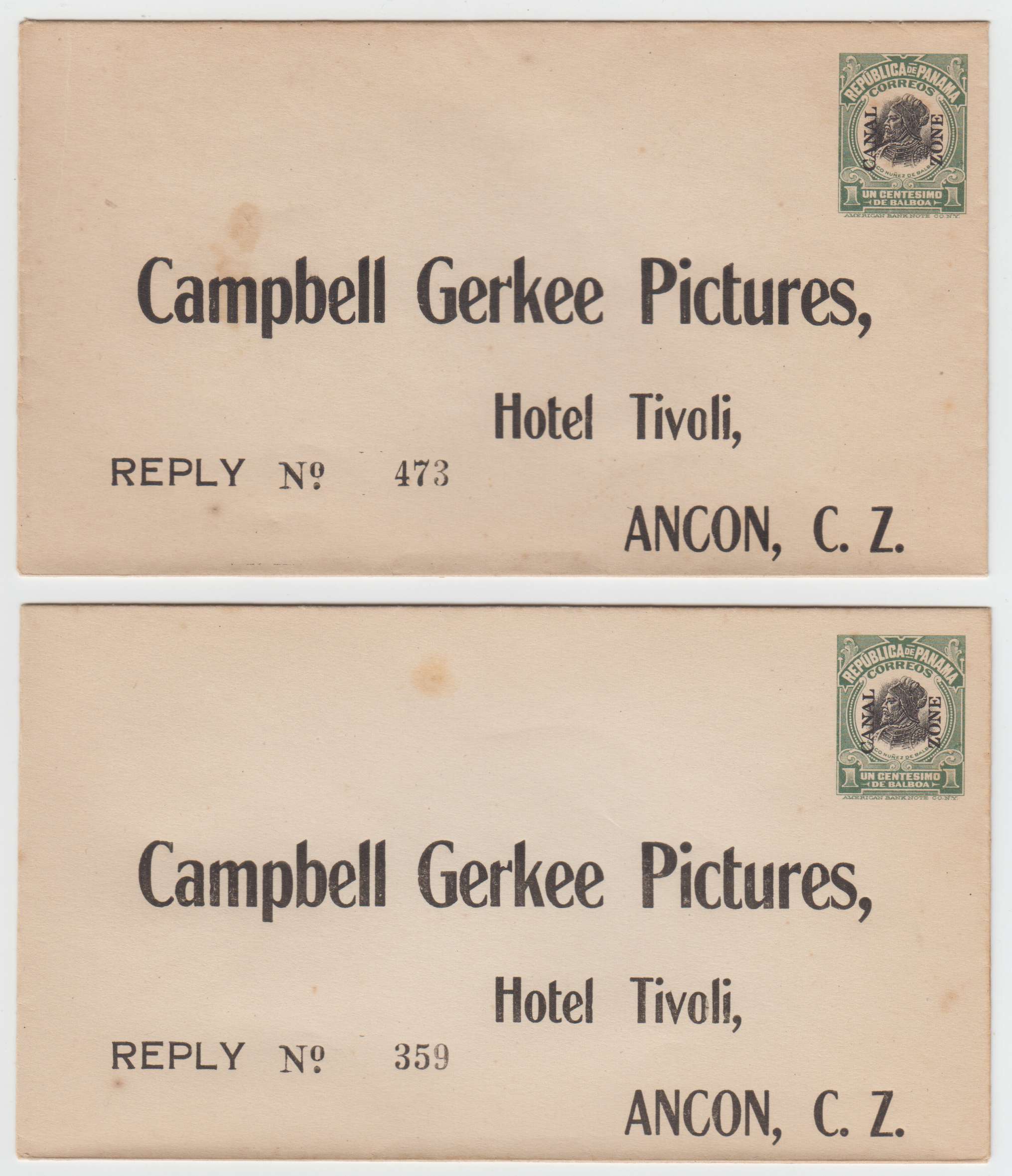 United States 1916 — Envelopes