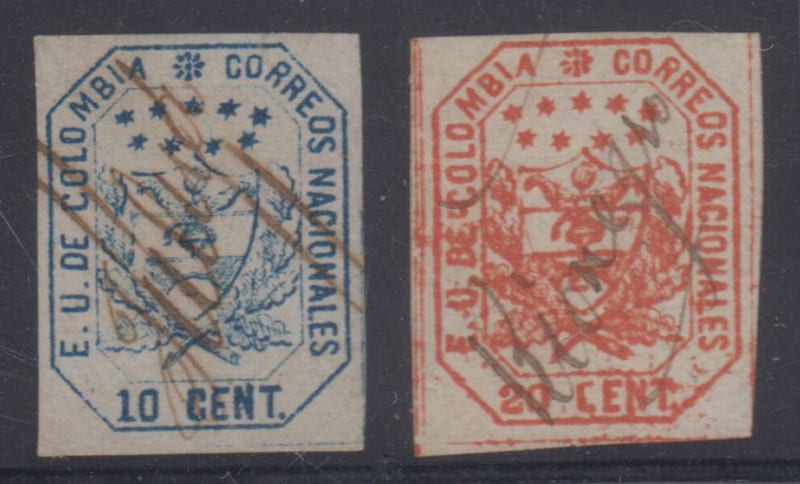 Colombia 1863 — Coat of Arms
