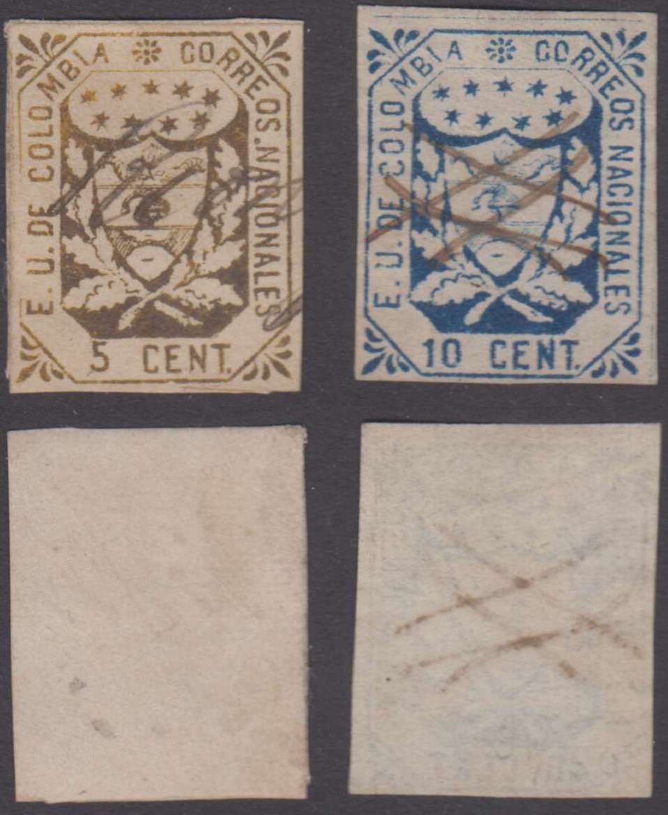 Colombia 1864 — Coat of Arms