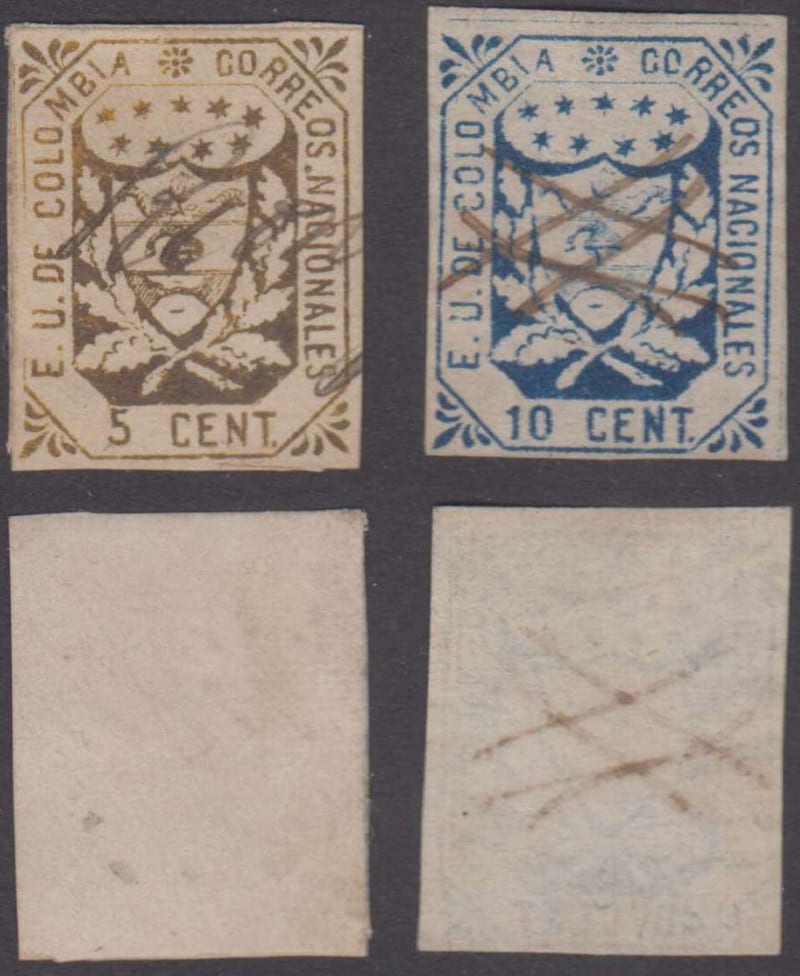 Colombia 1864 — Coat of Arms