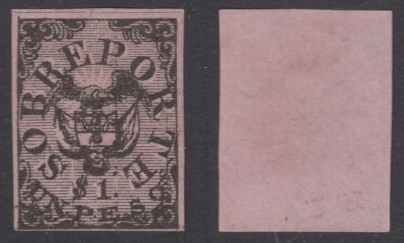 Colombia 1866 — Postage duo