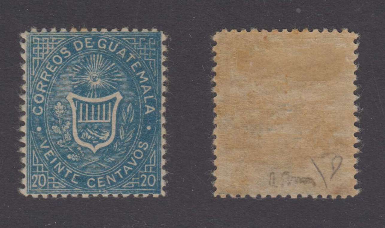 Guatemala 1871 — Coat of Arms