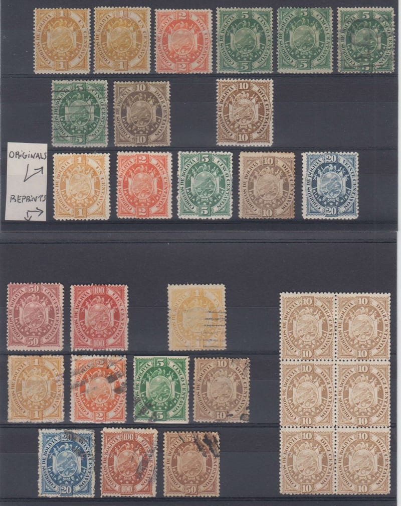 Bolivia 1894 — Coat of Arms