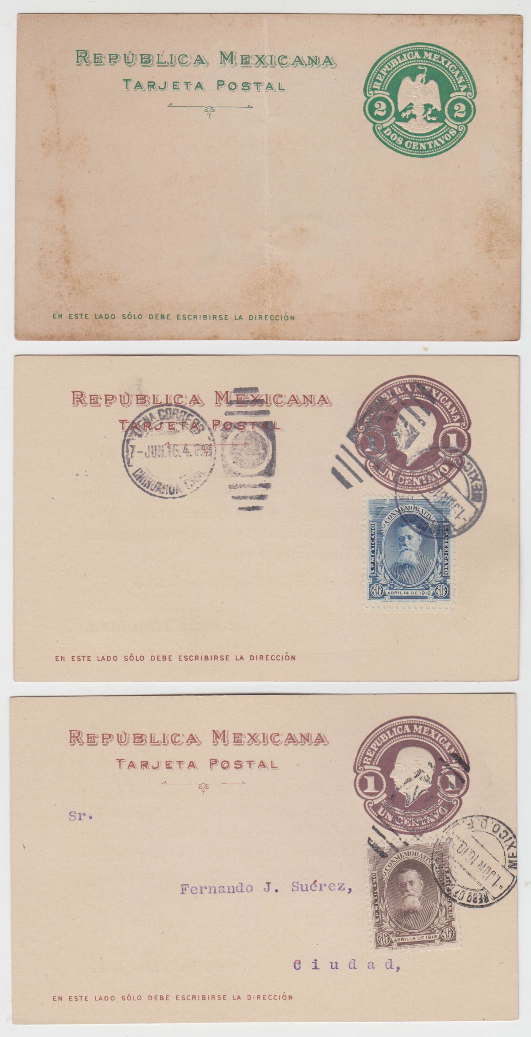 Mexico 1900 — Mepsi Pc104 thru PC 127 not complete