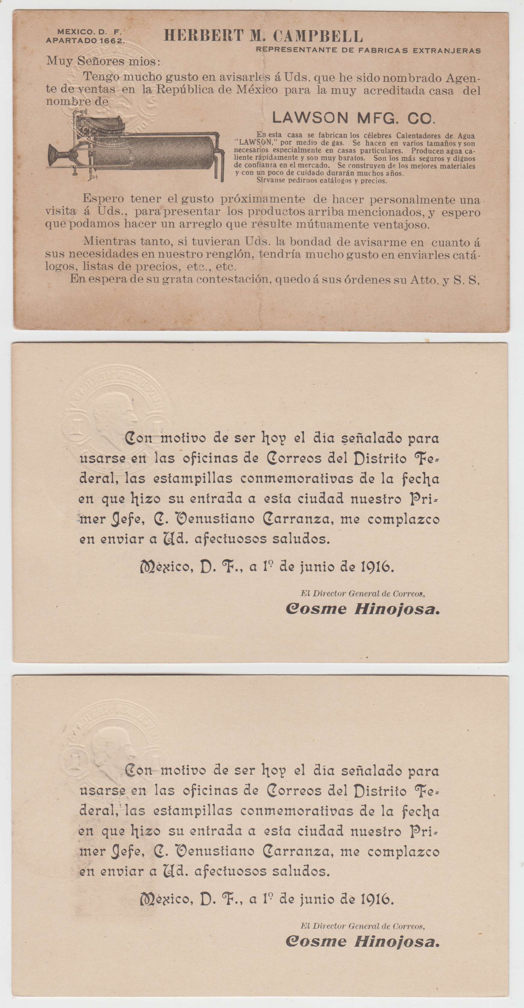 Mexico 1900 — Mepsi Pc104 thru PC 127 not complete