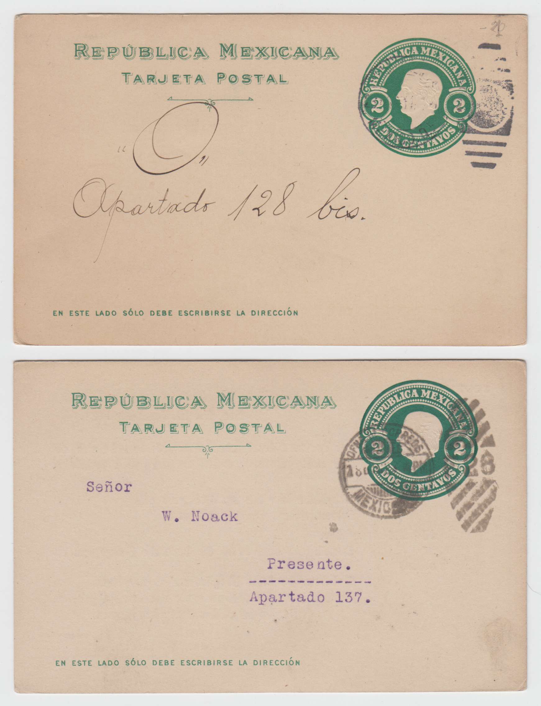 Mexico 1900 — Mepsi Pc104 thru PC 127 not complete