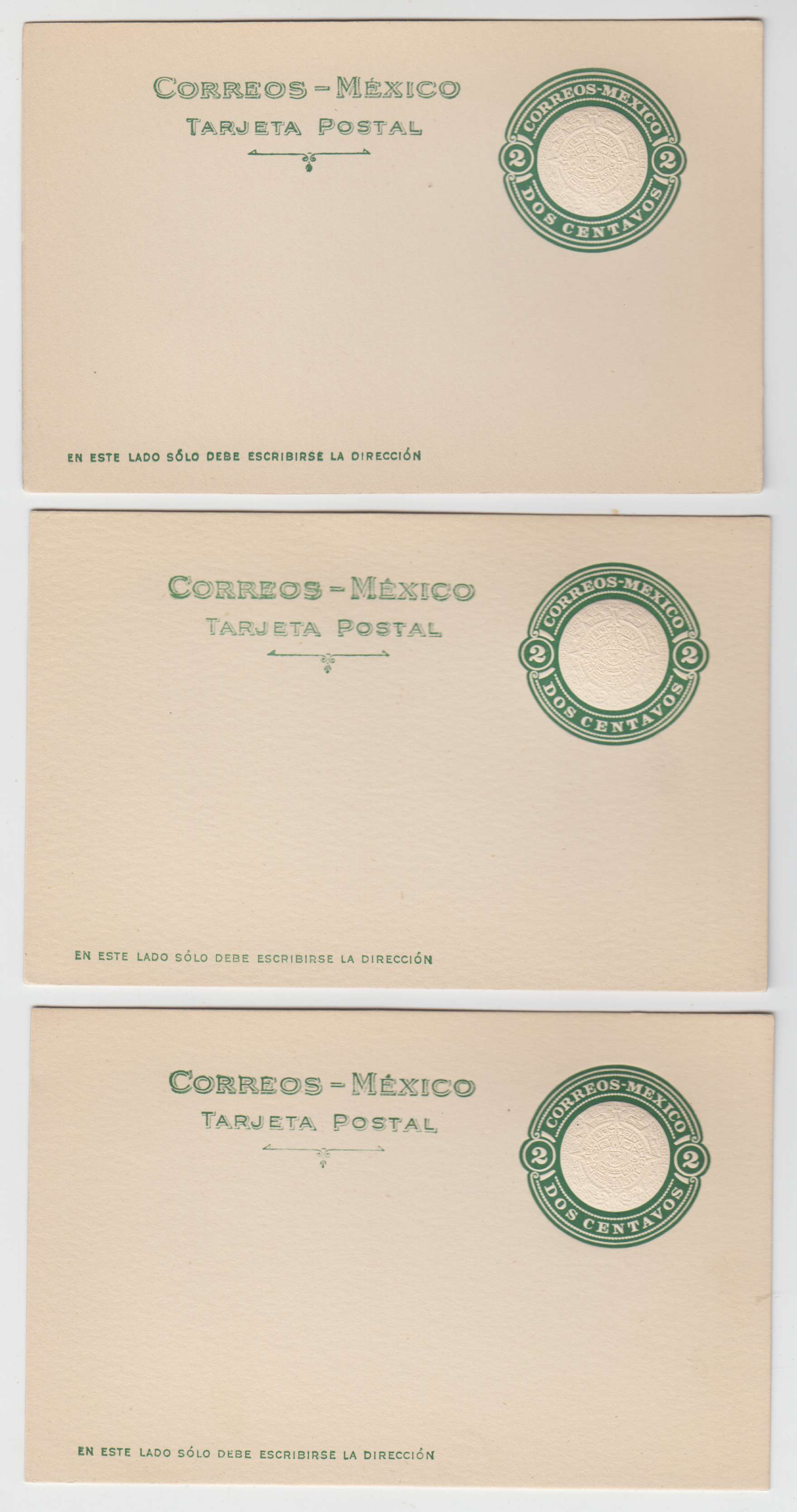 Mexico 1923 — Mepsi Pc126 thru Pc145 not complete