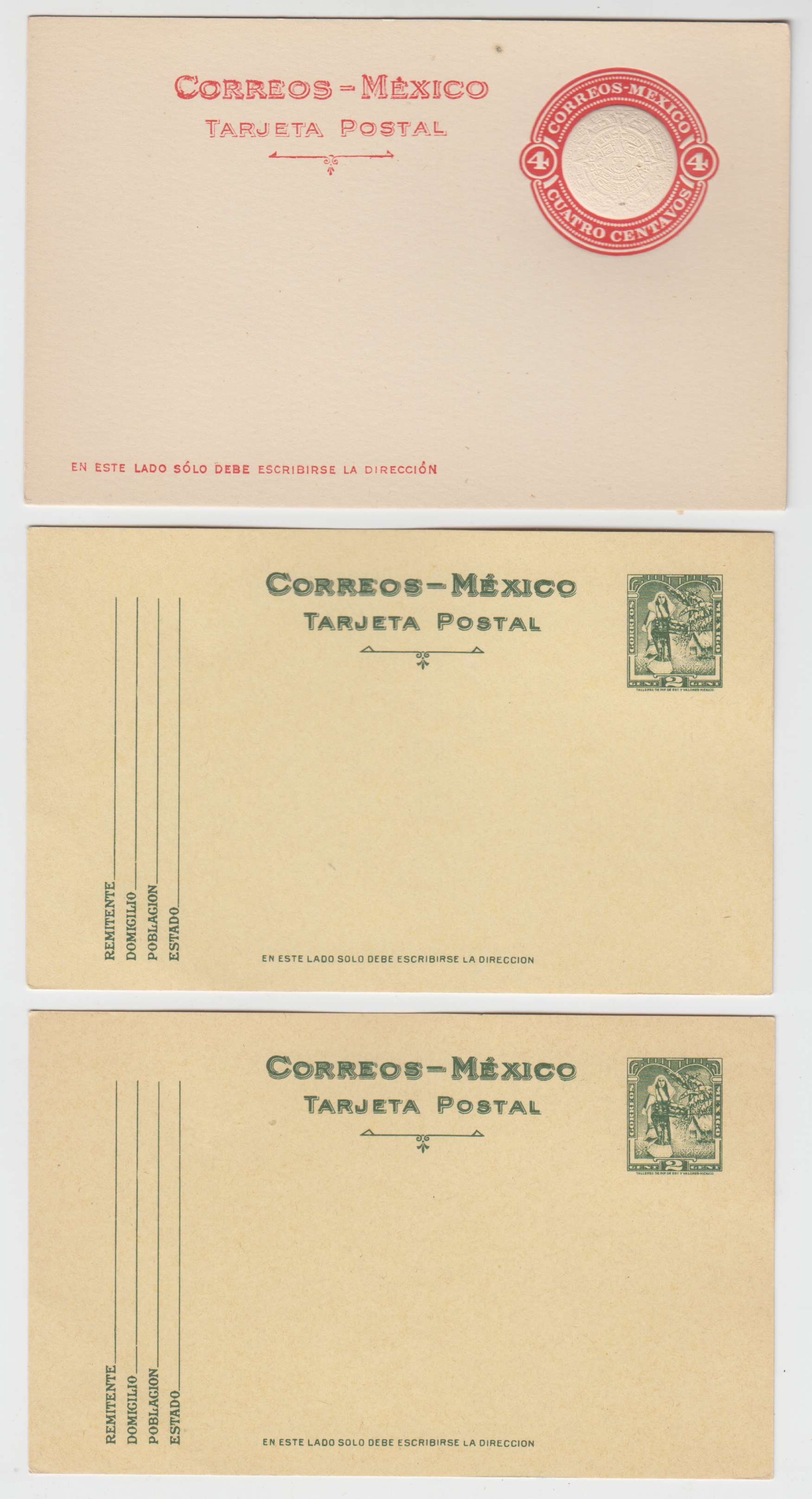 Mexico 1923 — Mepsi Pc126 thru Pc145 not complete