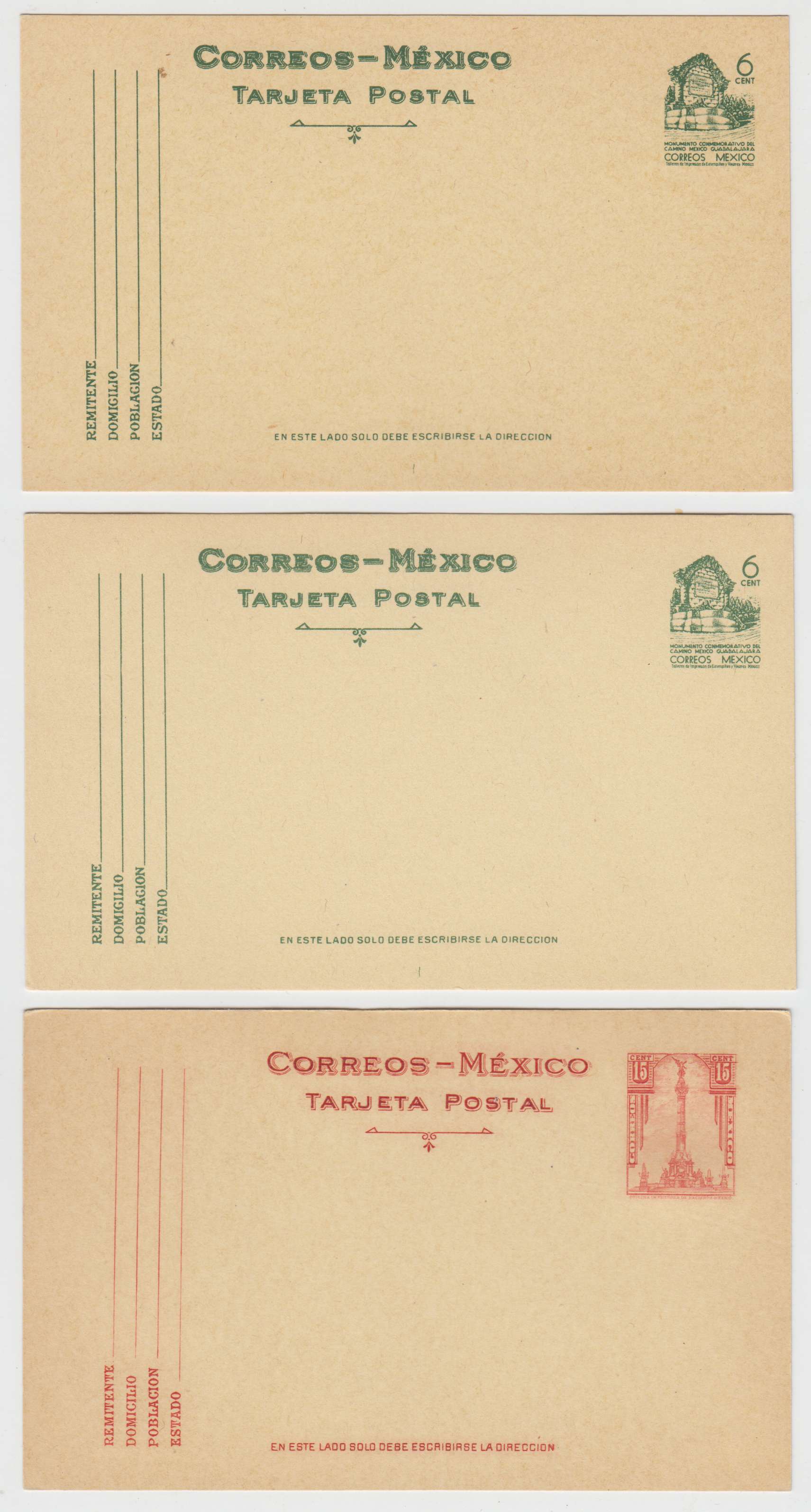 Mexico 1923 — Mepsi Pc126 thru Pc145 not complete