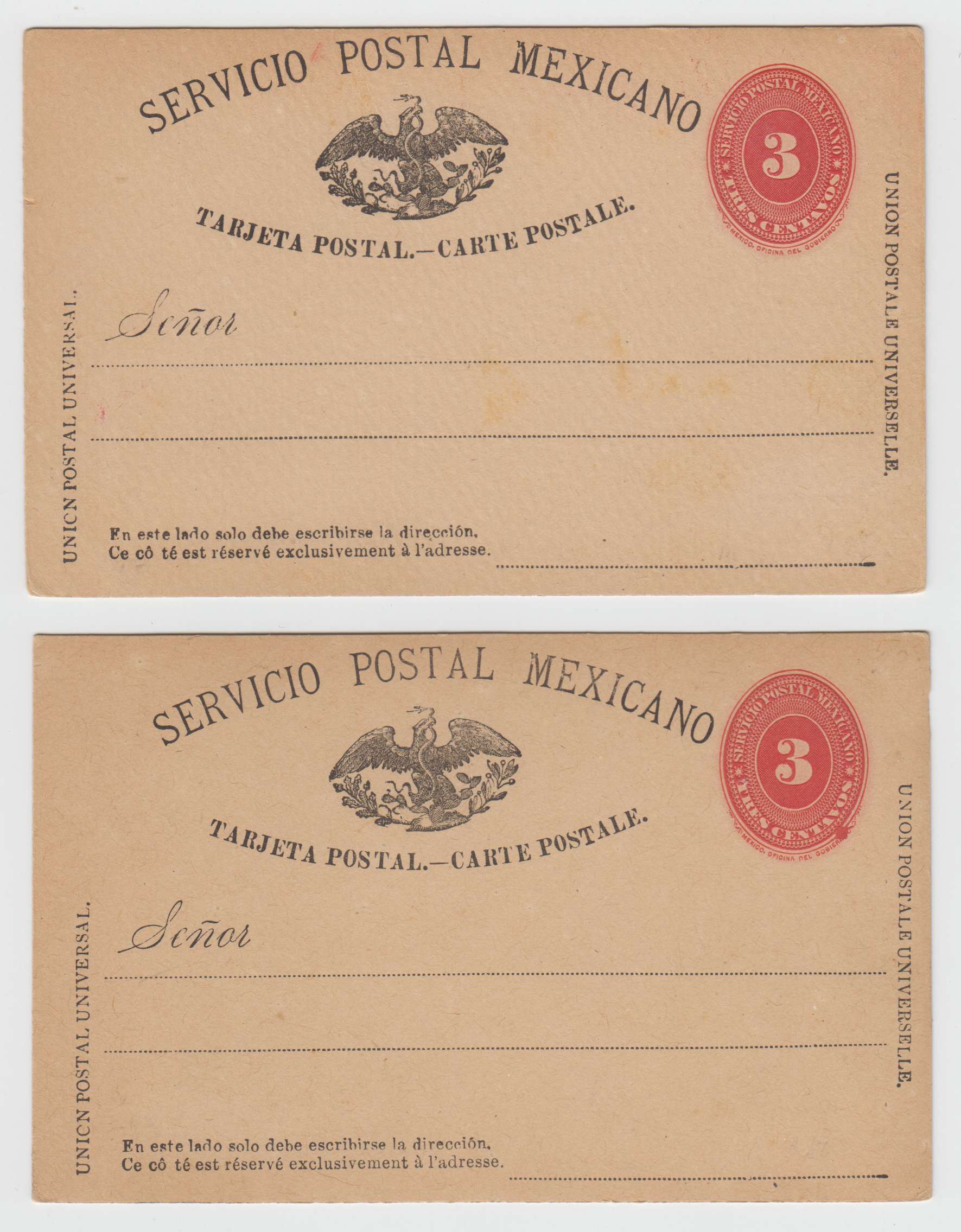 Mexico 1887 — Numerals