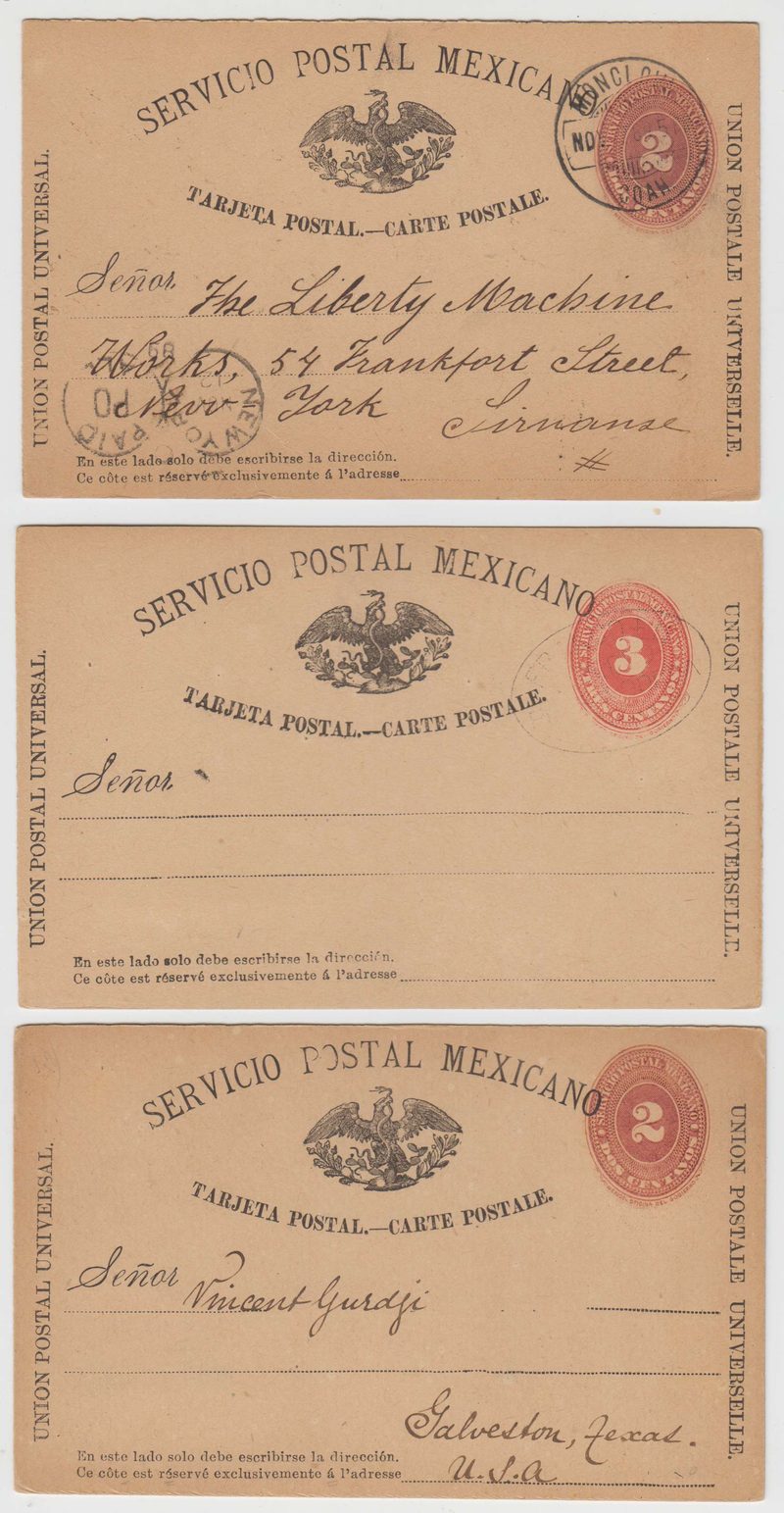 Mexico 1889 — Numerals