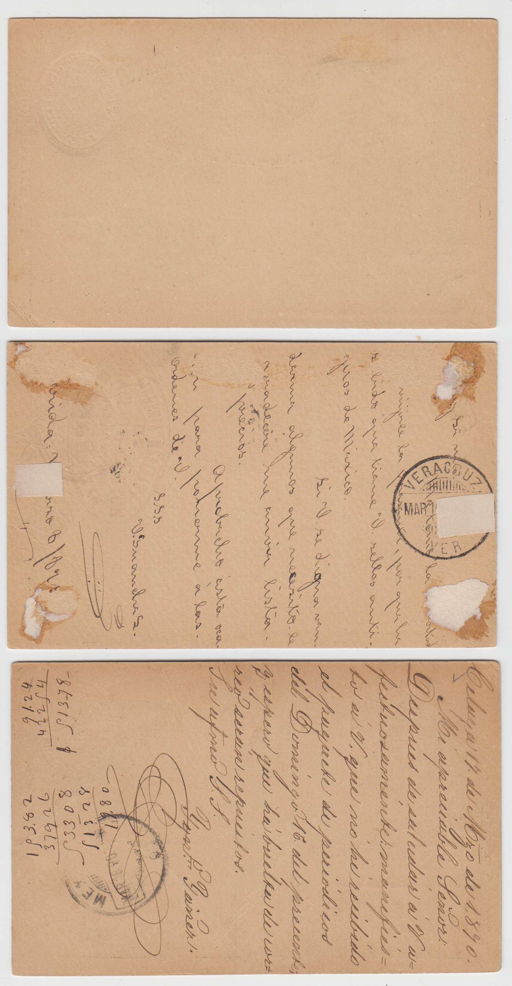 Mexico 1889 — Numerals