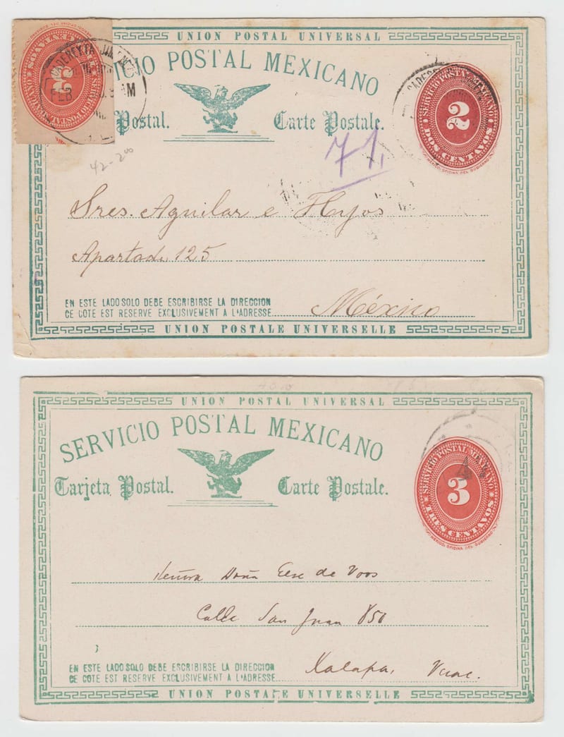 Mexico 1892 — Numerals