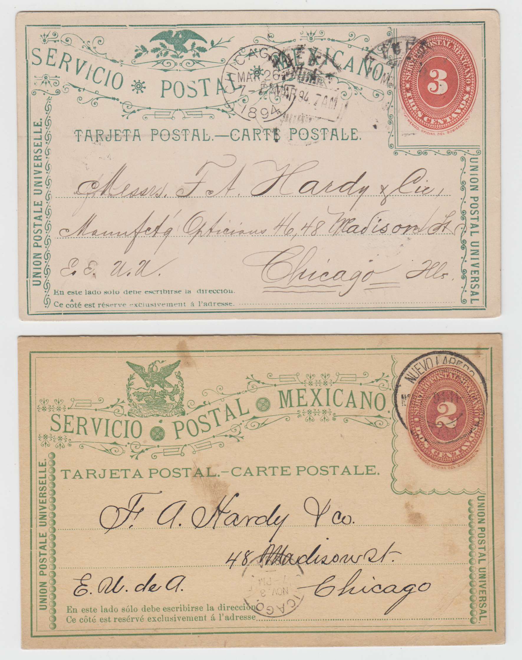 Mexico 1892 — Numerals