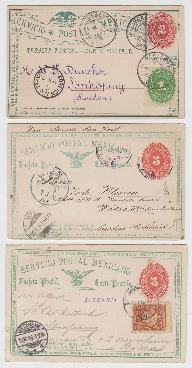Mexico 1893 — Numerals