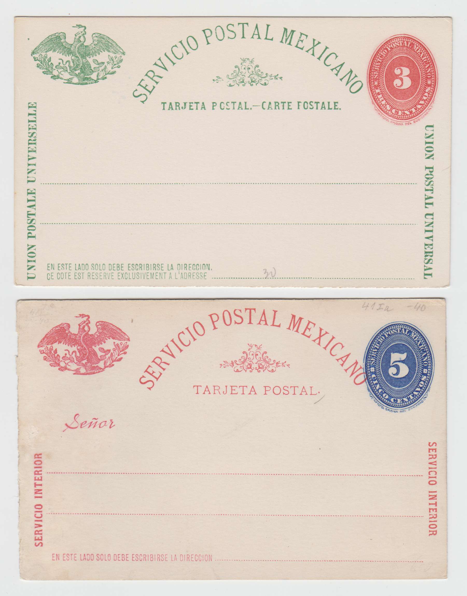 Mexico 1886 — Numerals