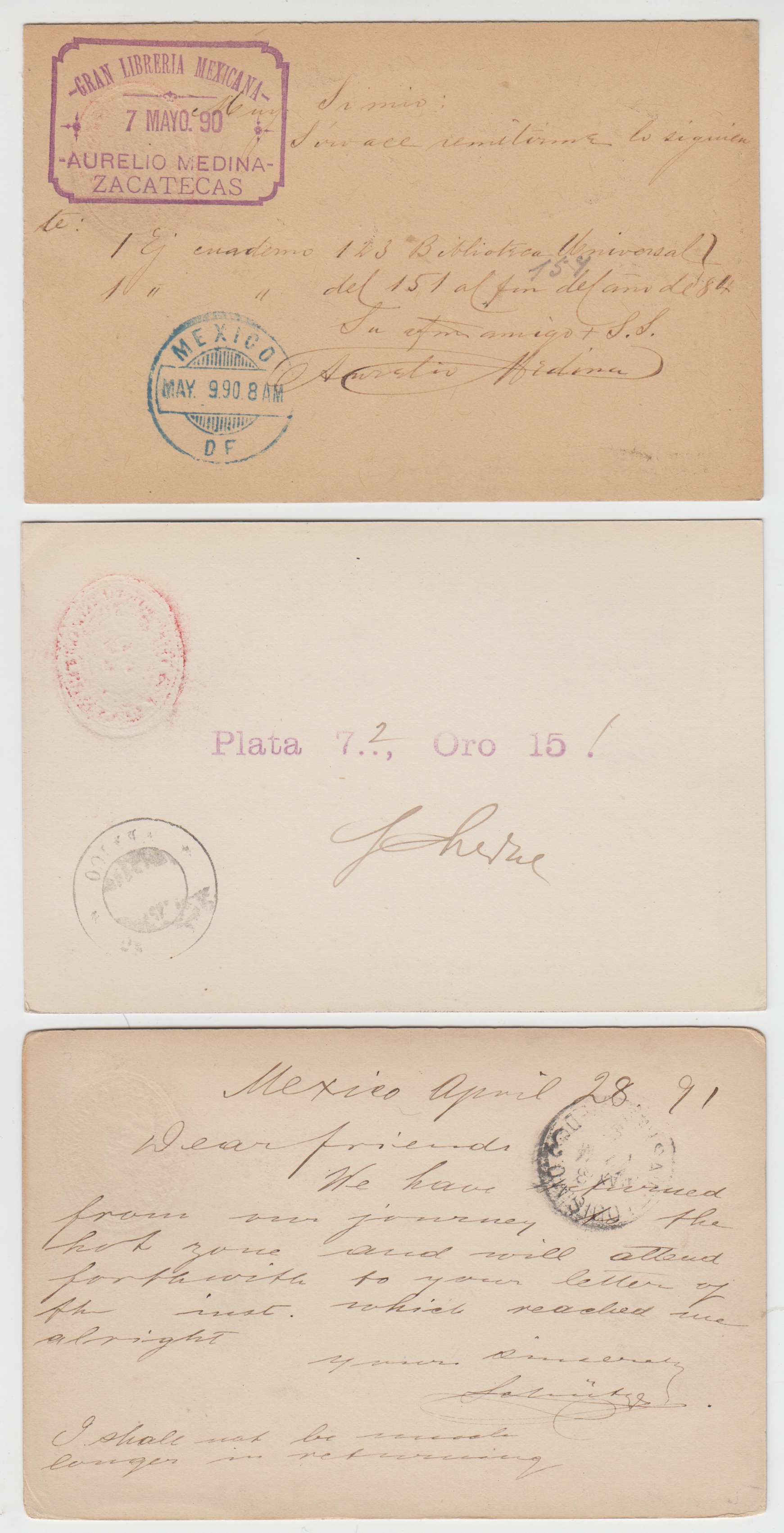 Mexico 1888 — Numerals