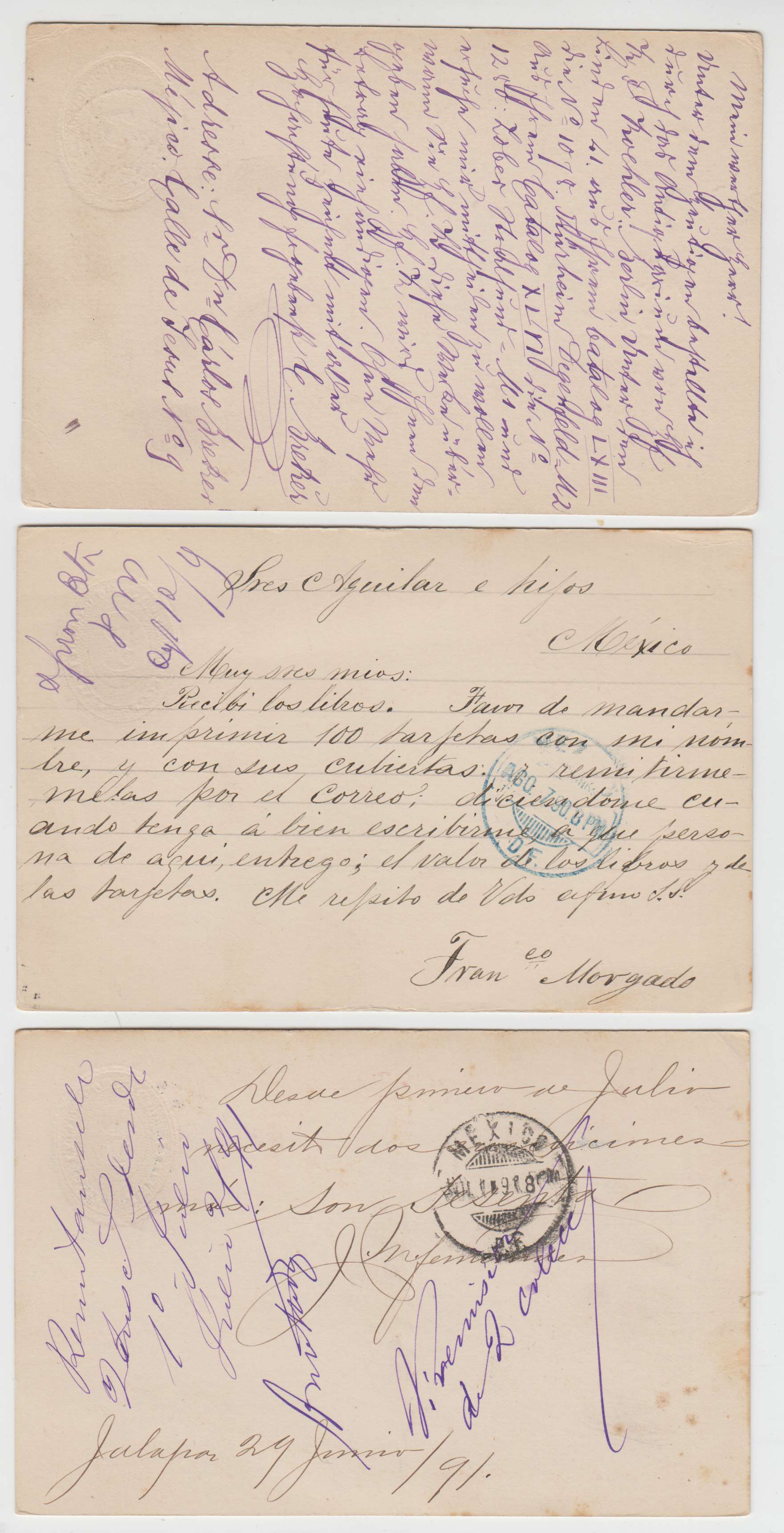 Mexico 1888 — Numerals