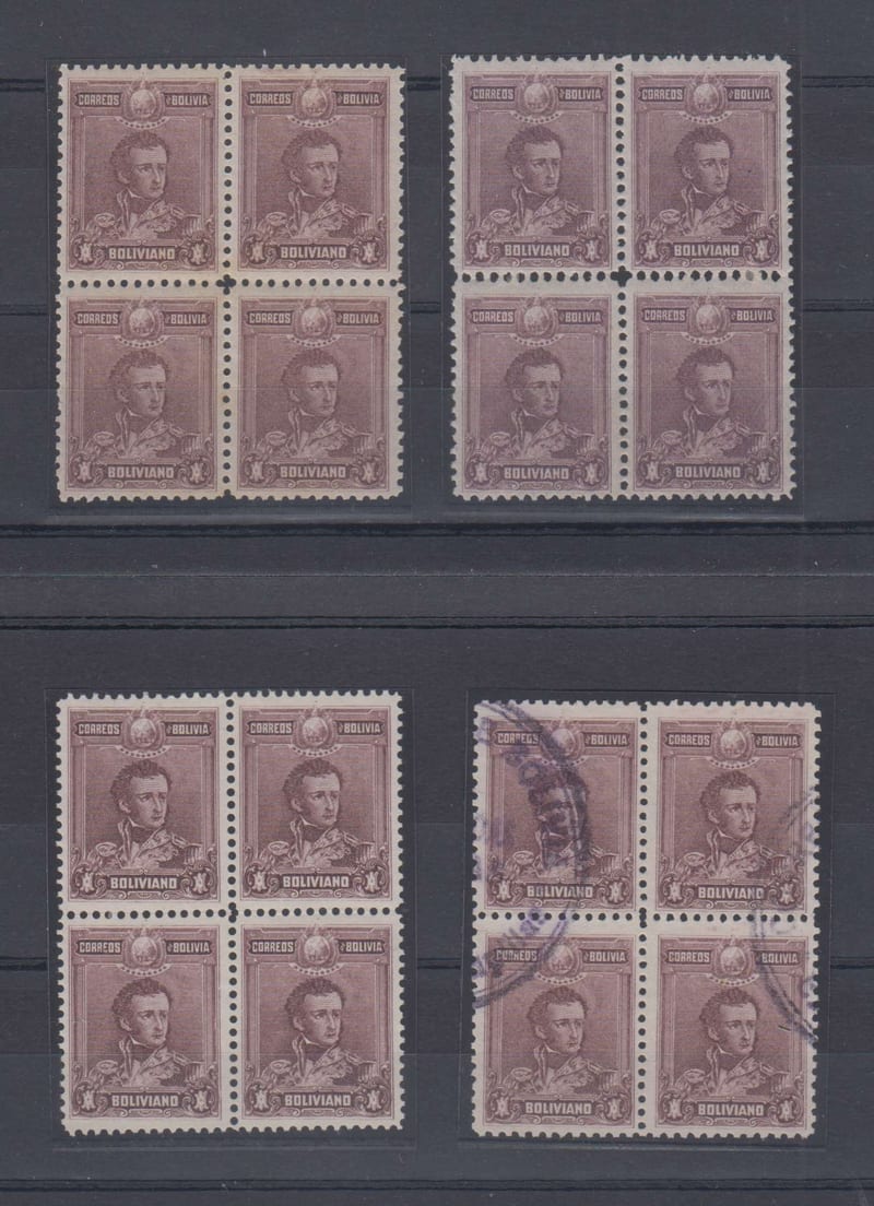 Bolivia 1899 — Scott 68