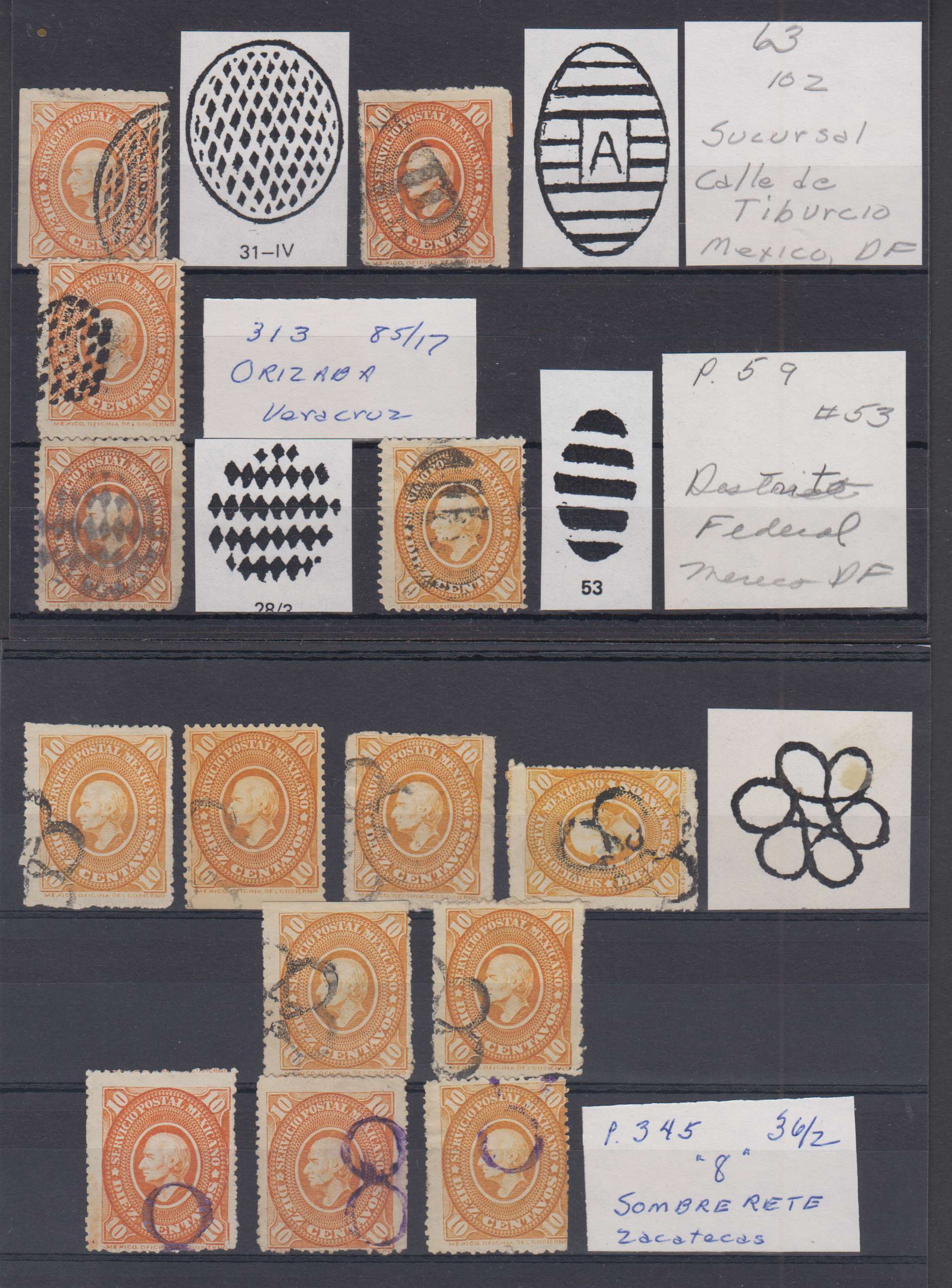 Mexico 1885 — Hidalgo