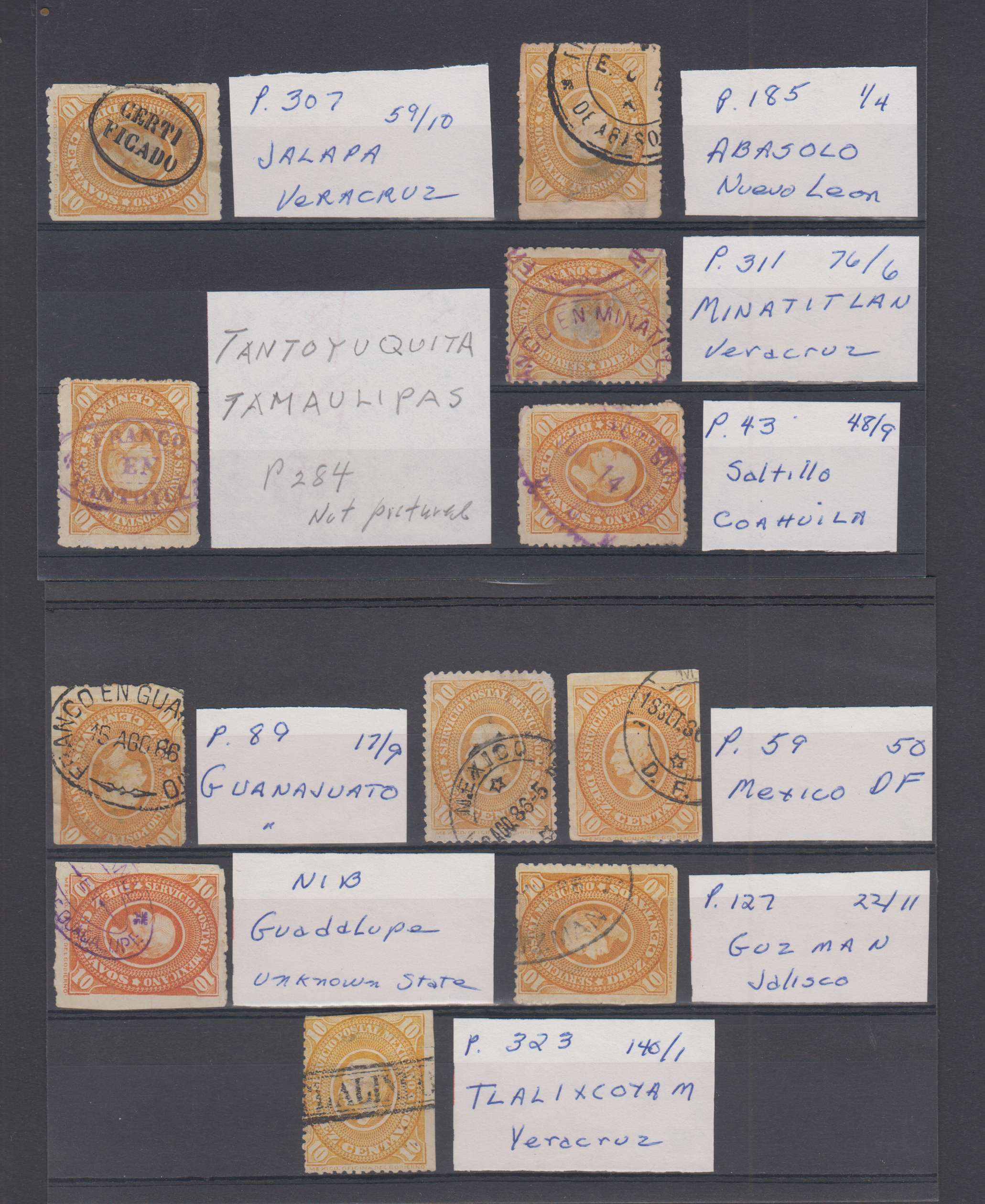 Mexico 1885 — Hidalgo
