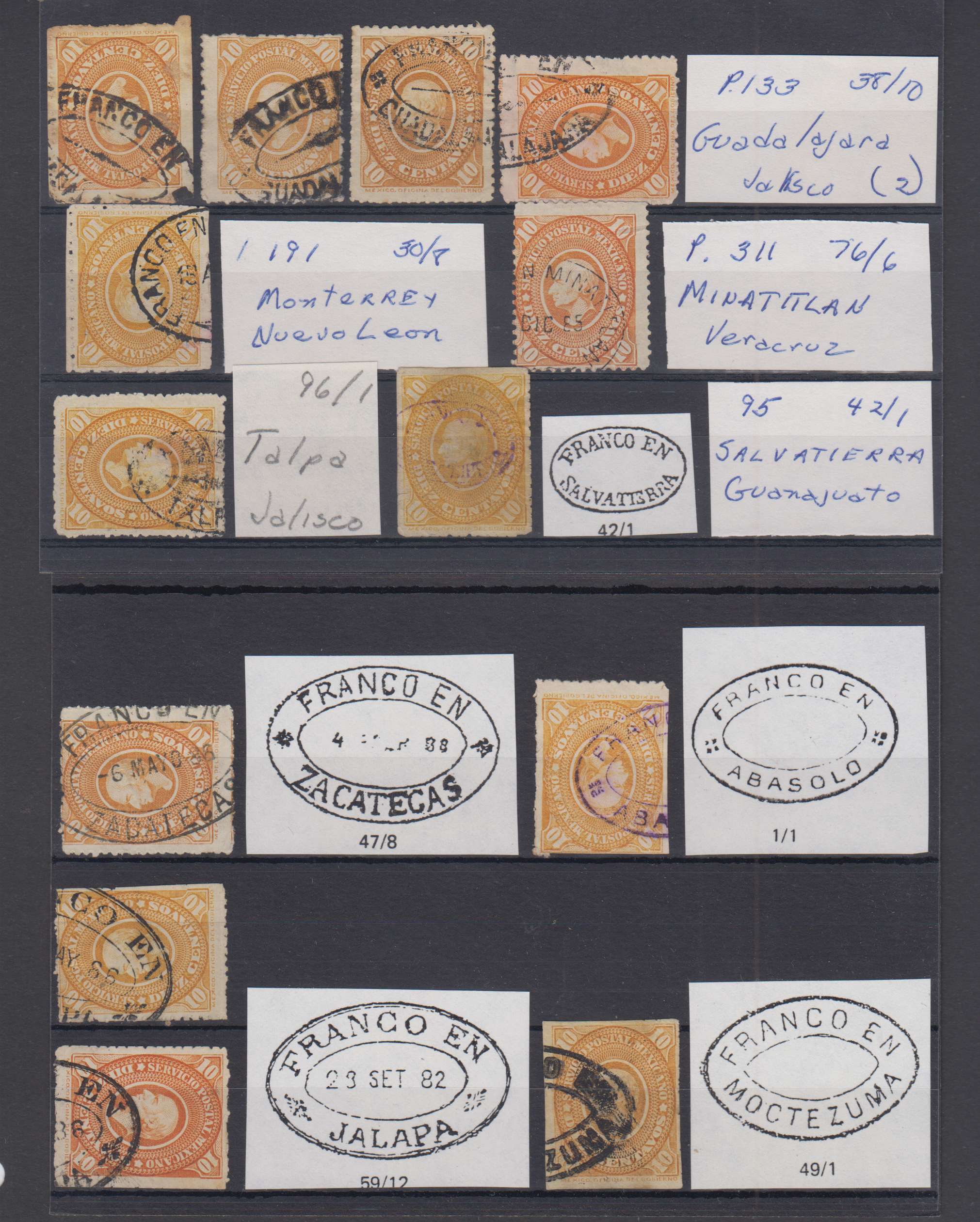 Mexico 1885 — Hidalgo