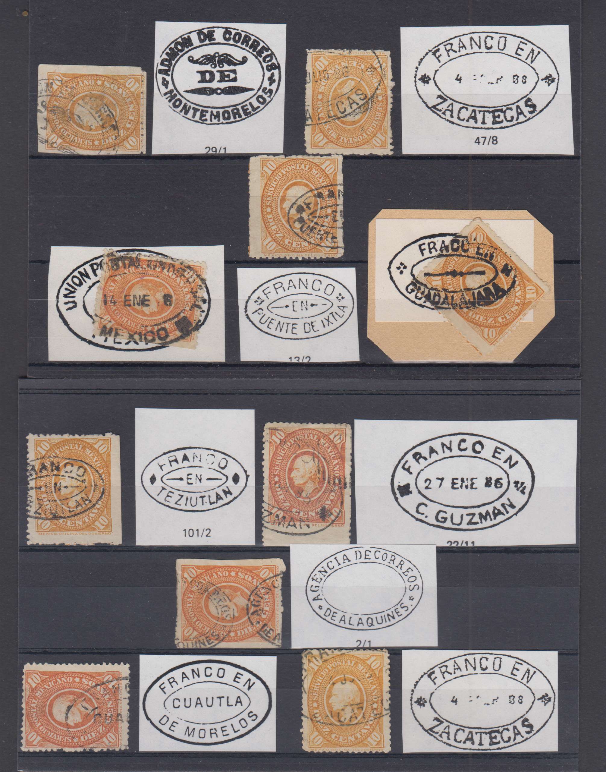 Mexico 1885 — Hidalgo