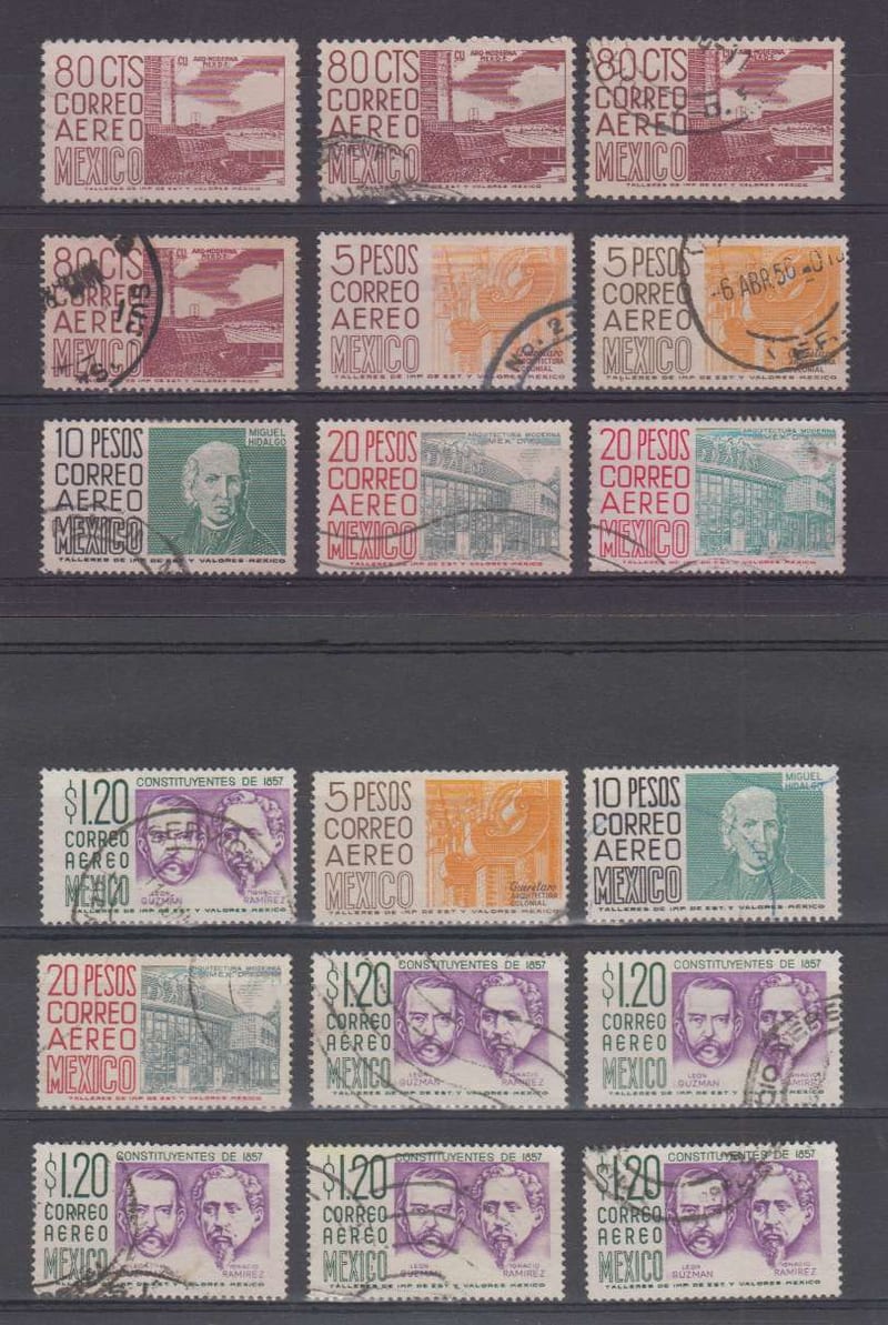 Mexico 1962 — airpost issue
