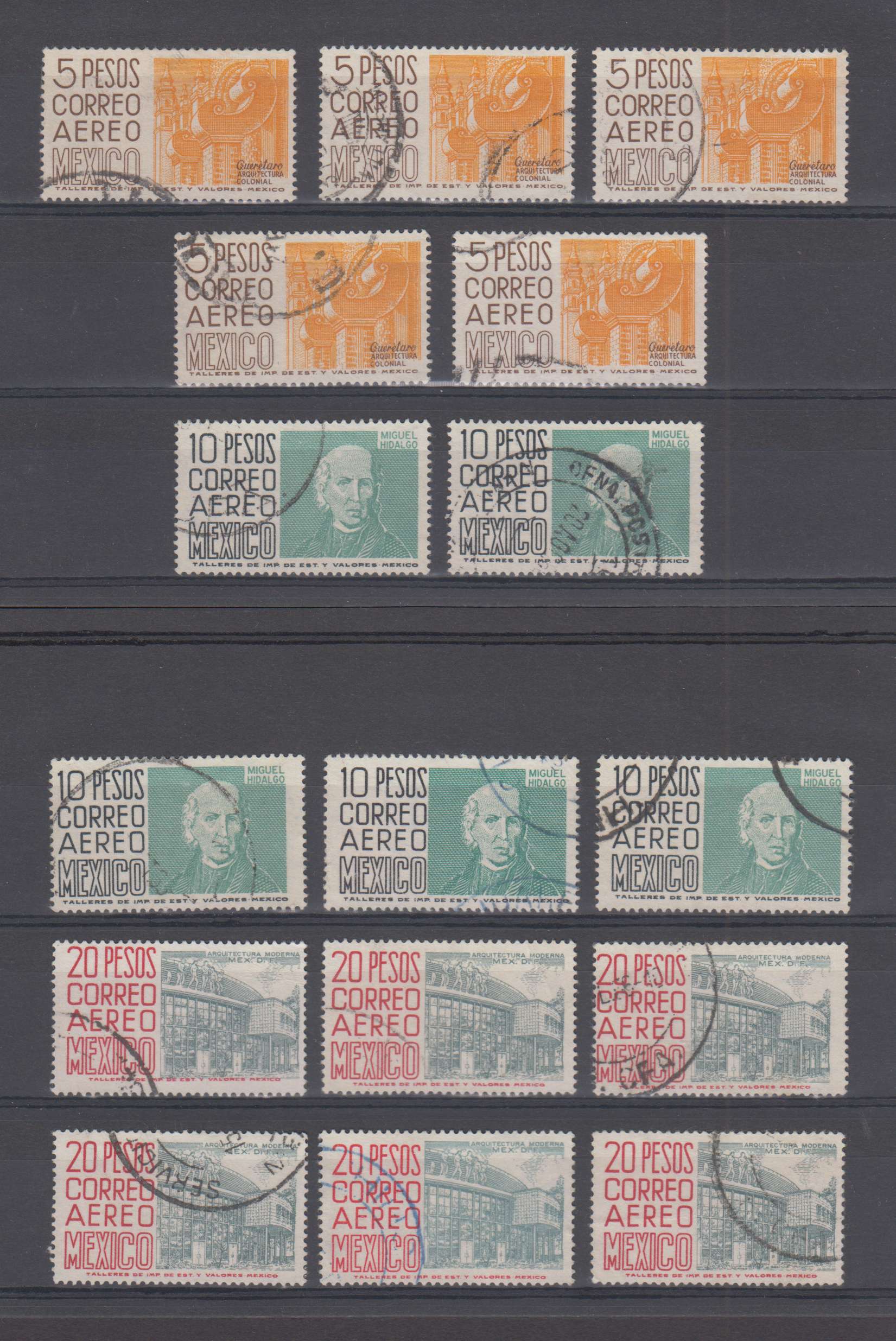 Mexico 1962 — airpost issue