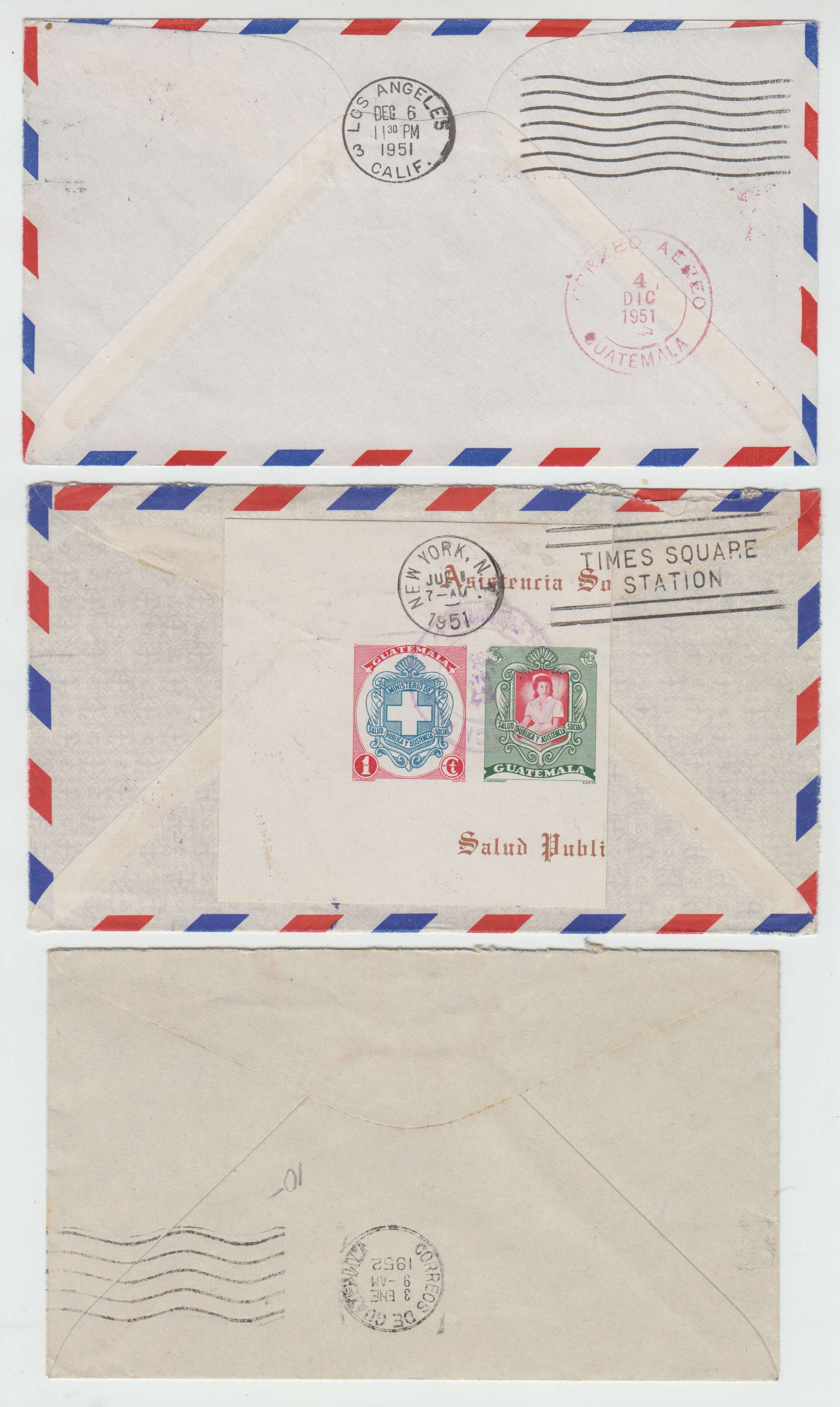 Guatemala 1913 — Selection of 32 covers including better with early including better frankings, cancels,…