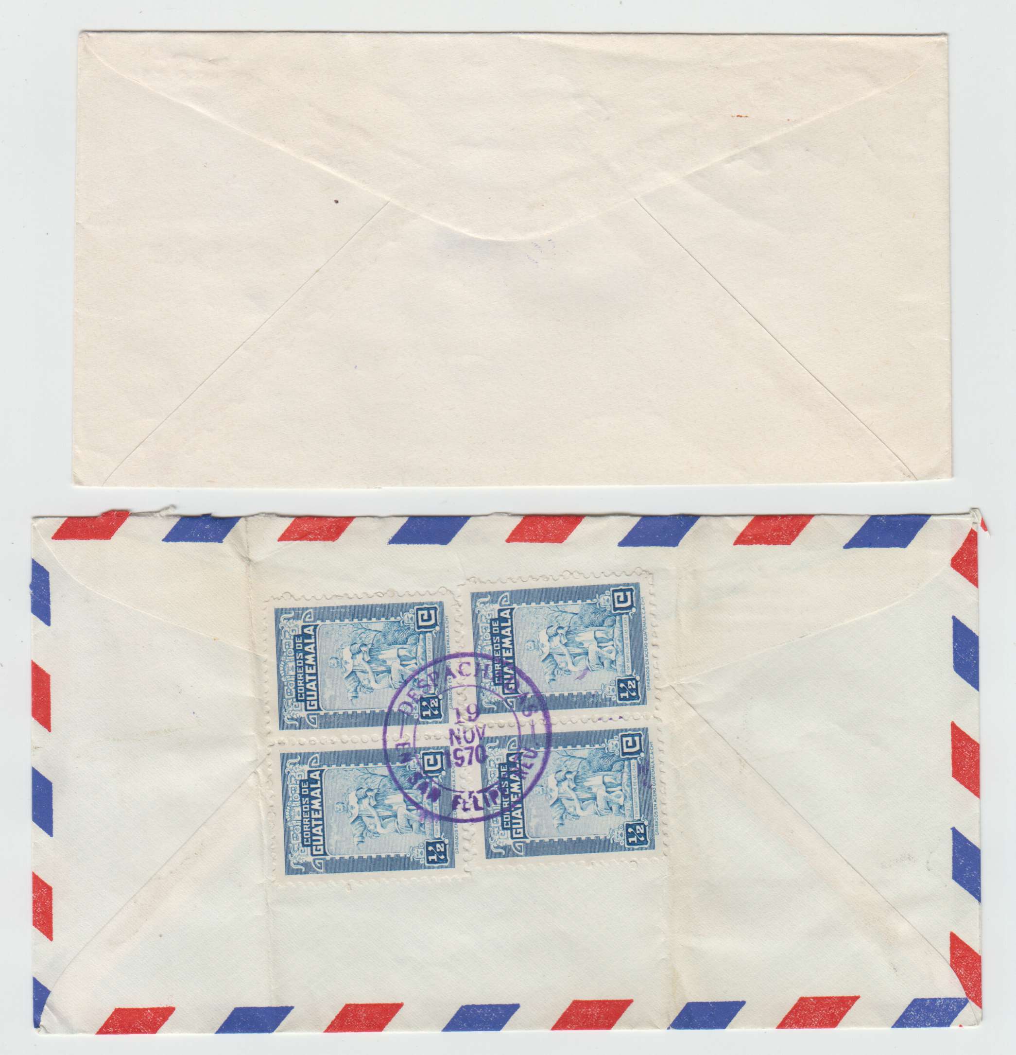 Guatemala 1948 — Group of 30 covers with better frankings used domestically, to USA or Argentina