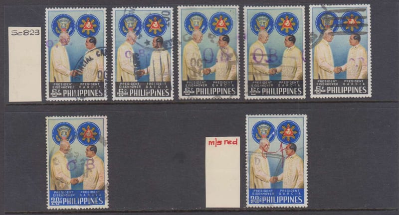 Philippines 1960 — "OB stamps"