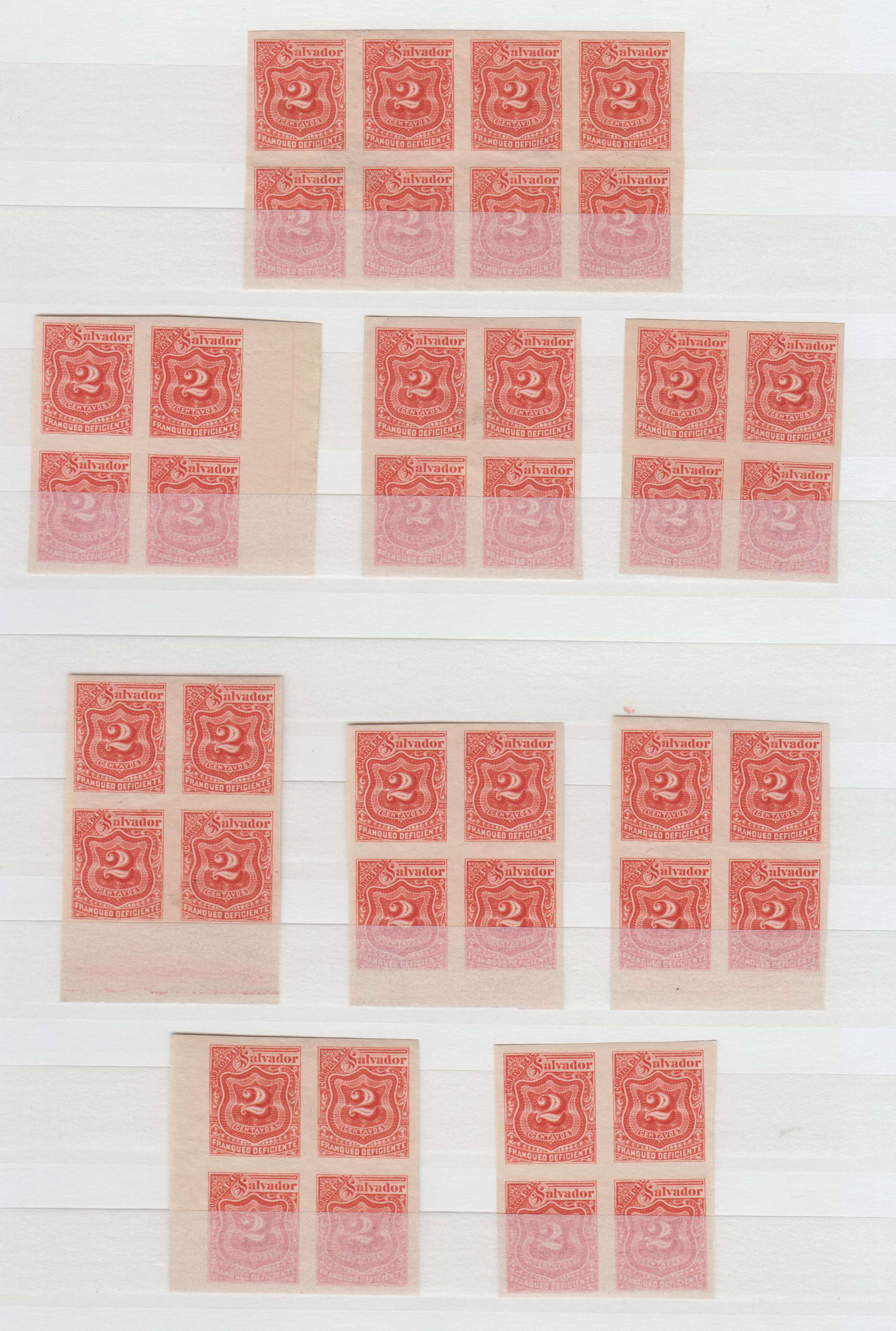 El Salvador 1897 — Postage Due