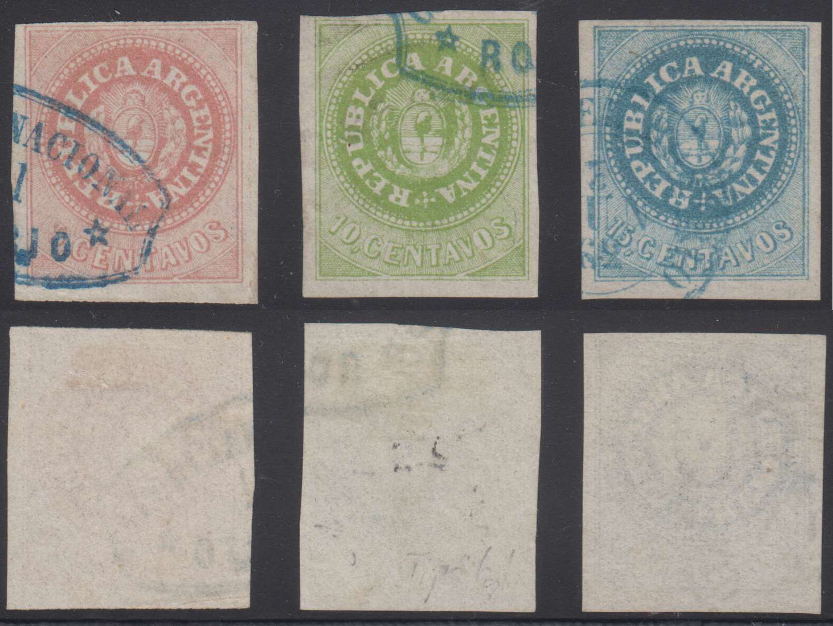 Argentina 1862 — Seal of the Republic