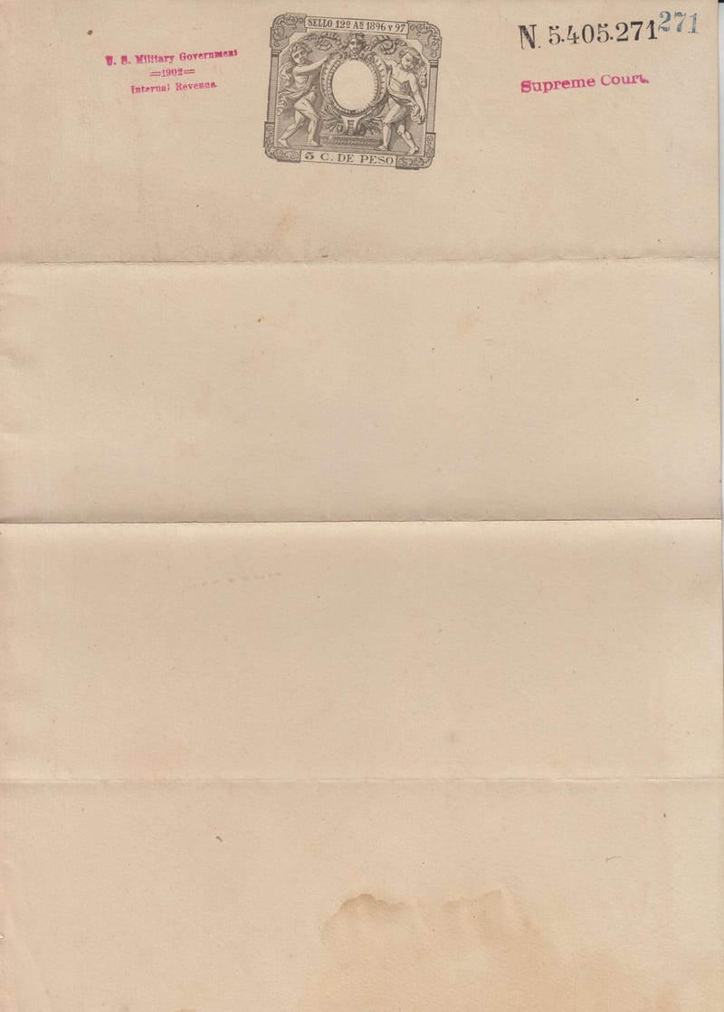 Philippines 1902 — Revenues