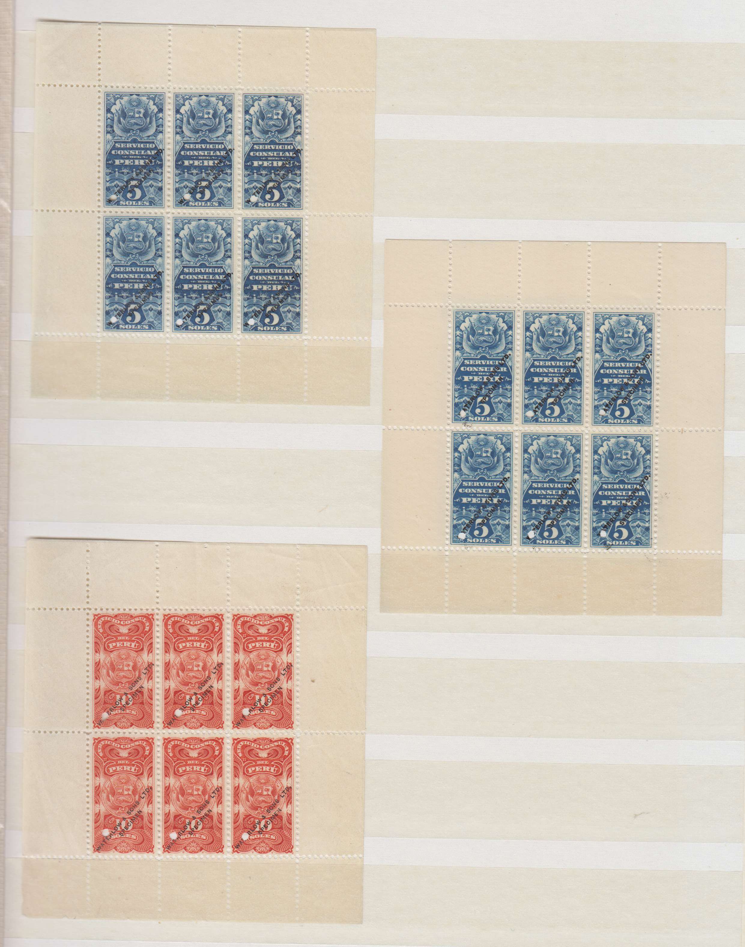 Peru 1910 — Revenues