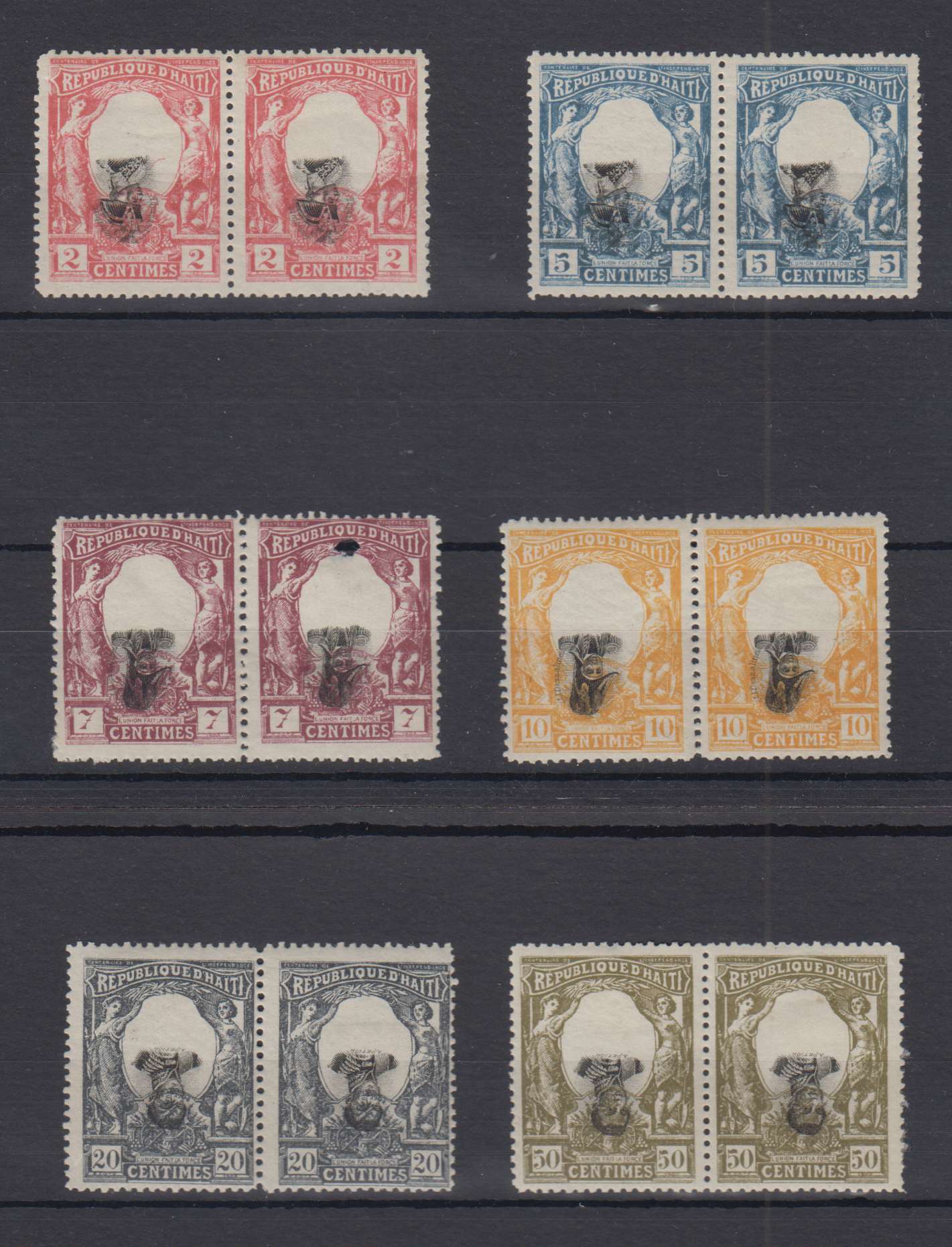 Haiti 1903 — Centenary of Independence issue