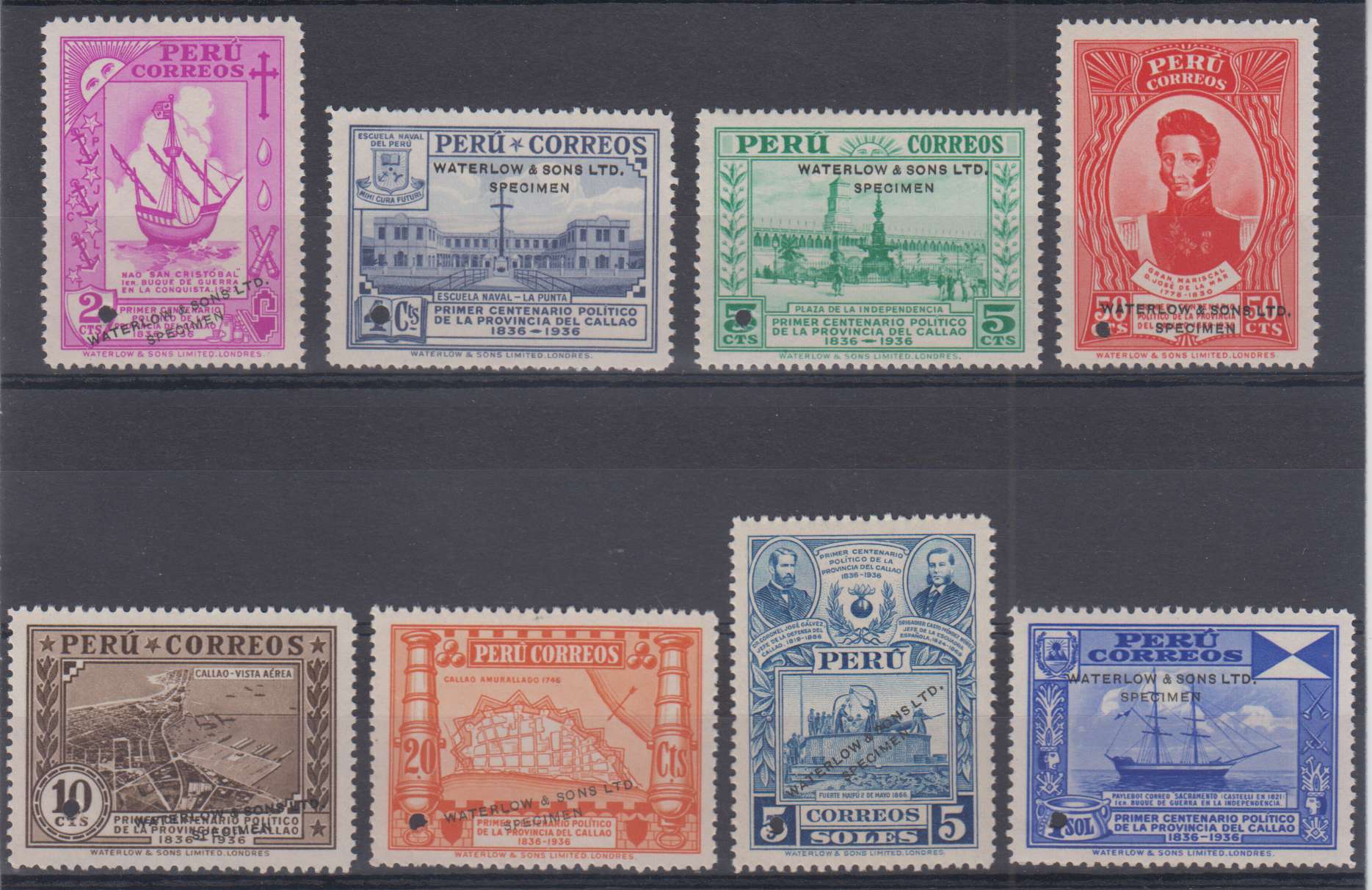 Peru 1936 — Founding of Callao