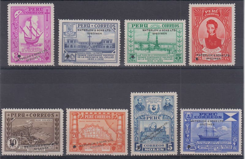 Peru 1936 — Founding of Callao