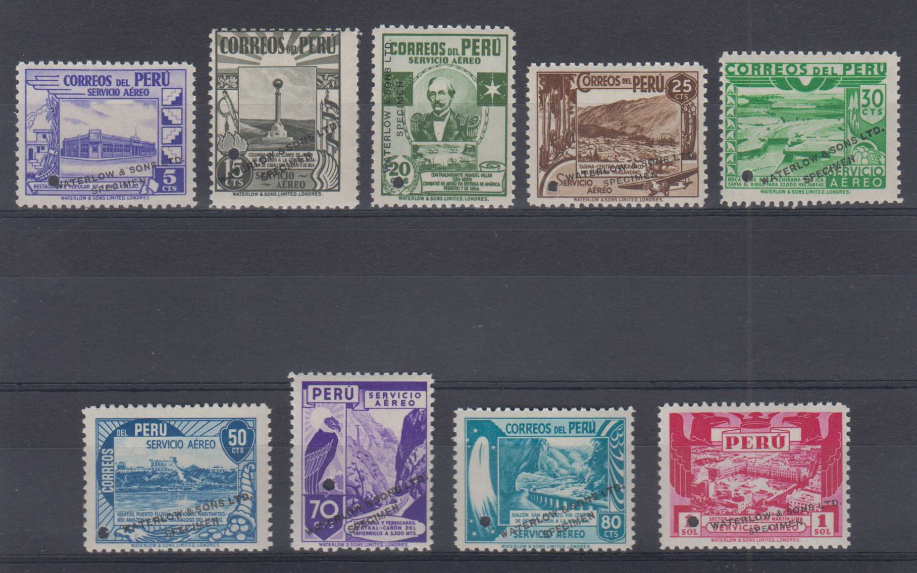Peru 1938 — airpost issue