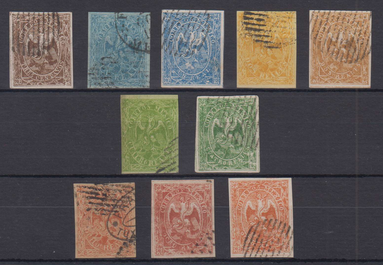Mexico 1864 — Eagles