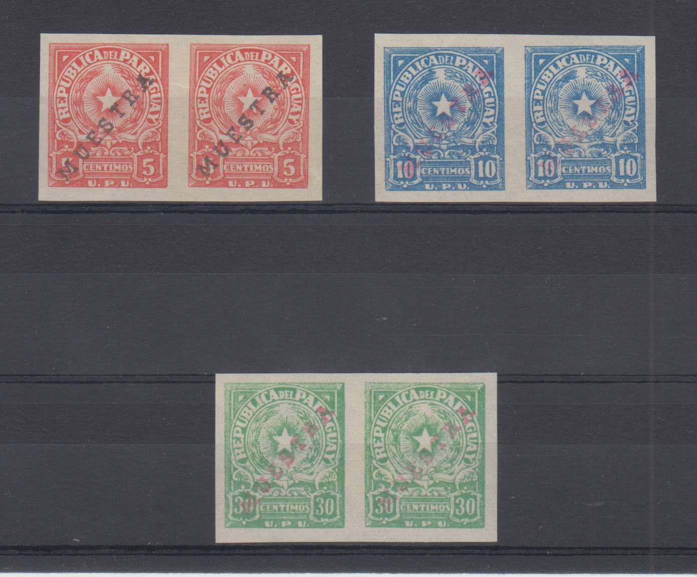 Paraguay 1950 — Estrellitas